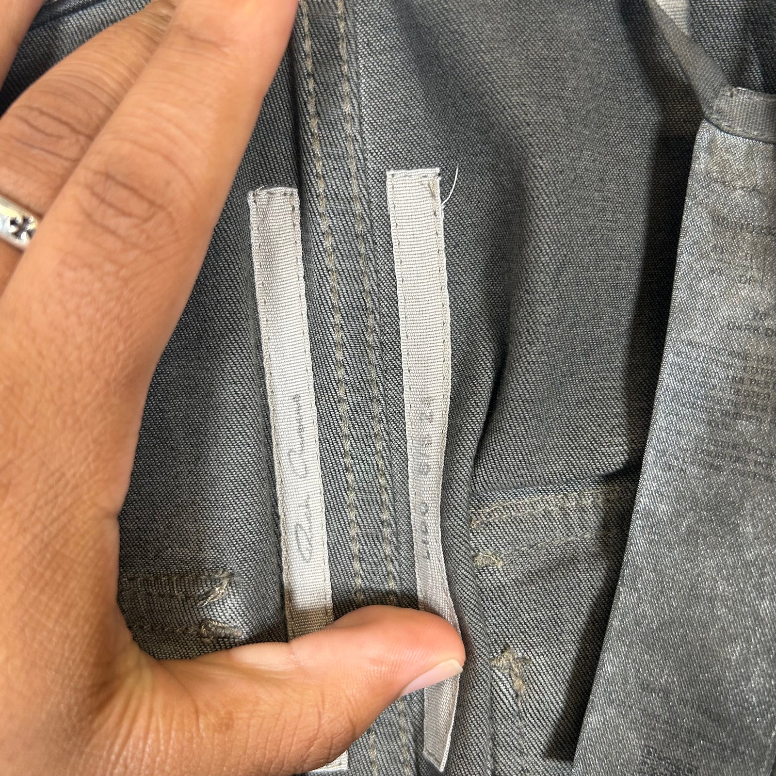 Rick Owens Lido Stefan Cargo Pants Size 33
