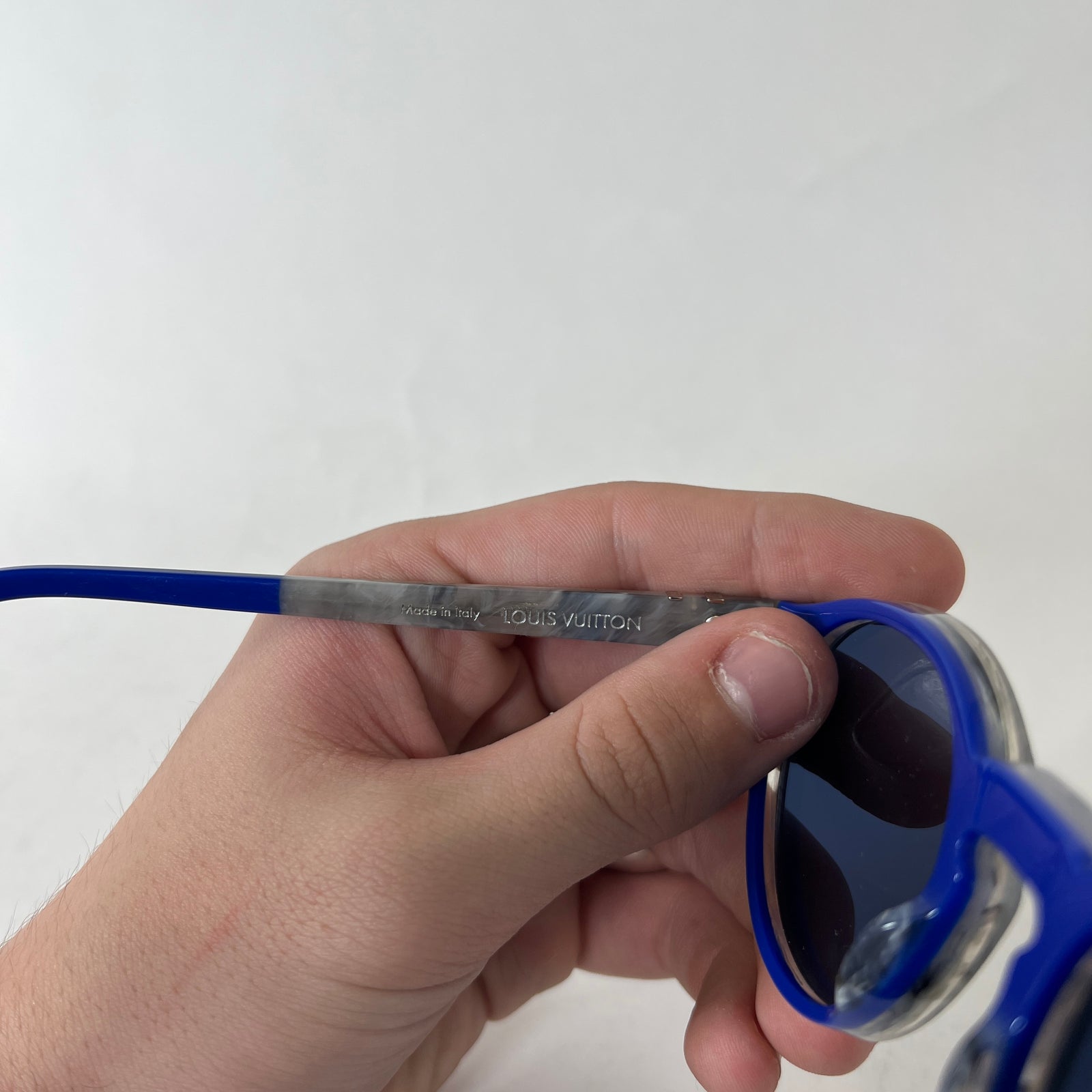 Louis Vuitton Blue Denver Sunglasses