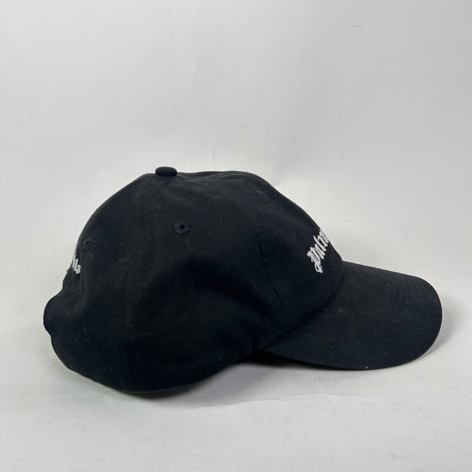 Palm Angels Black Logo Hat