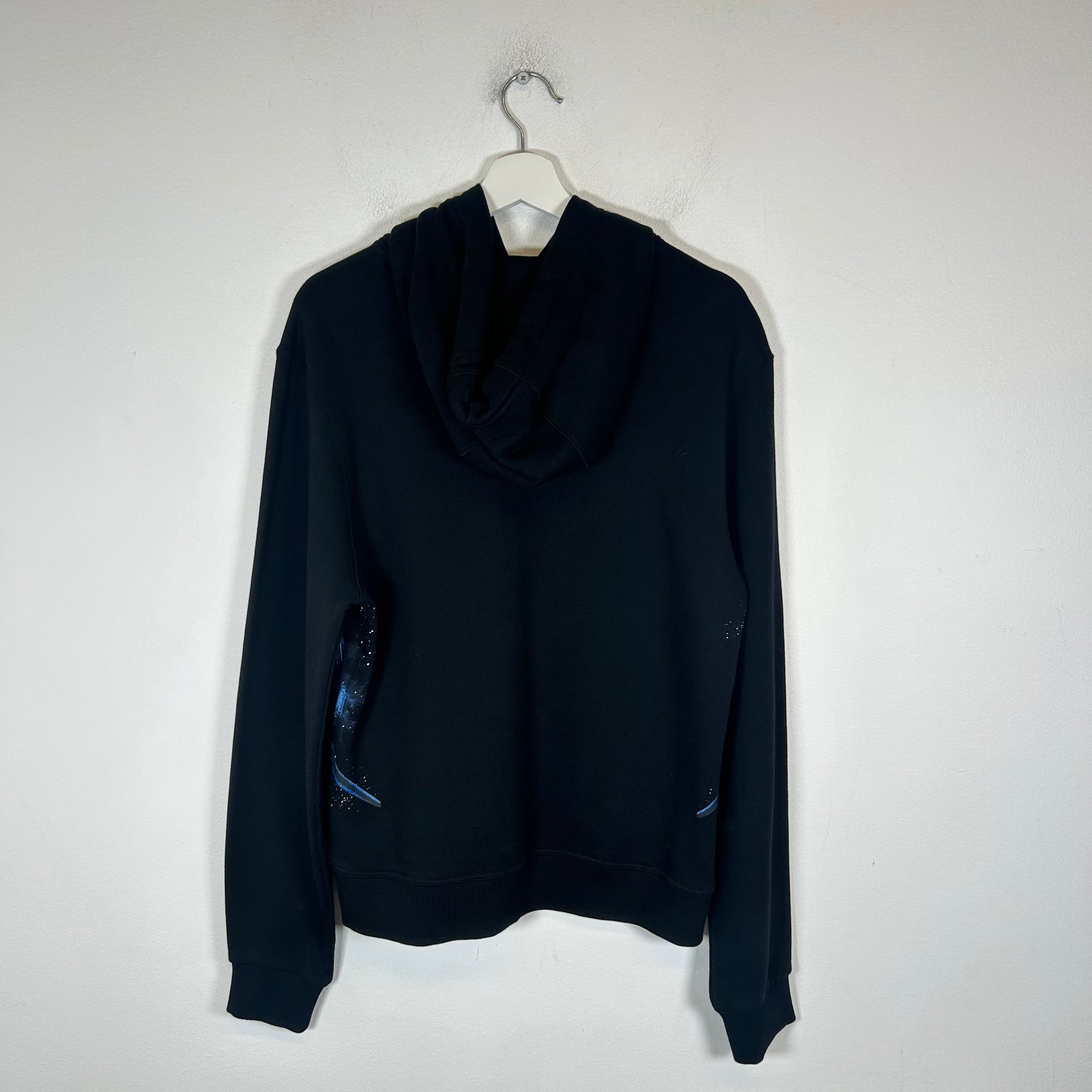Burberry Black Shark Print Hoodie Size S