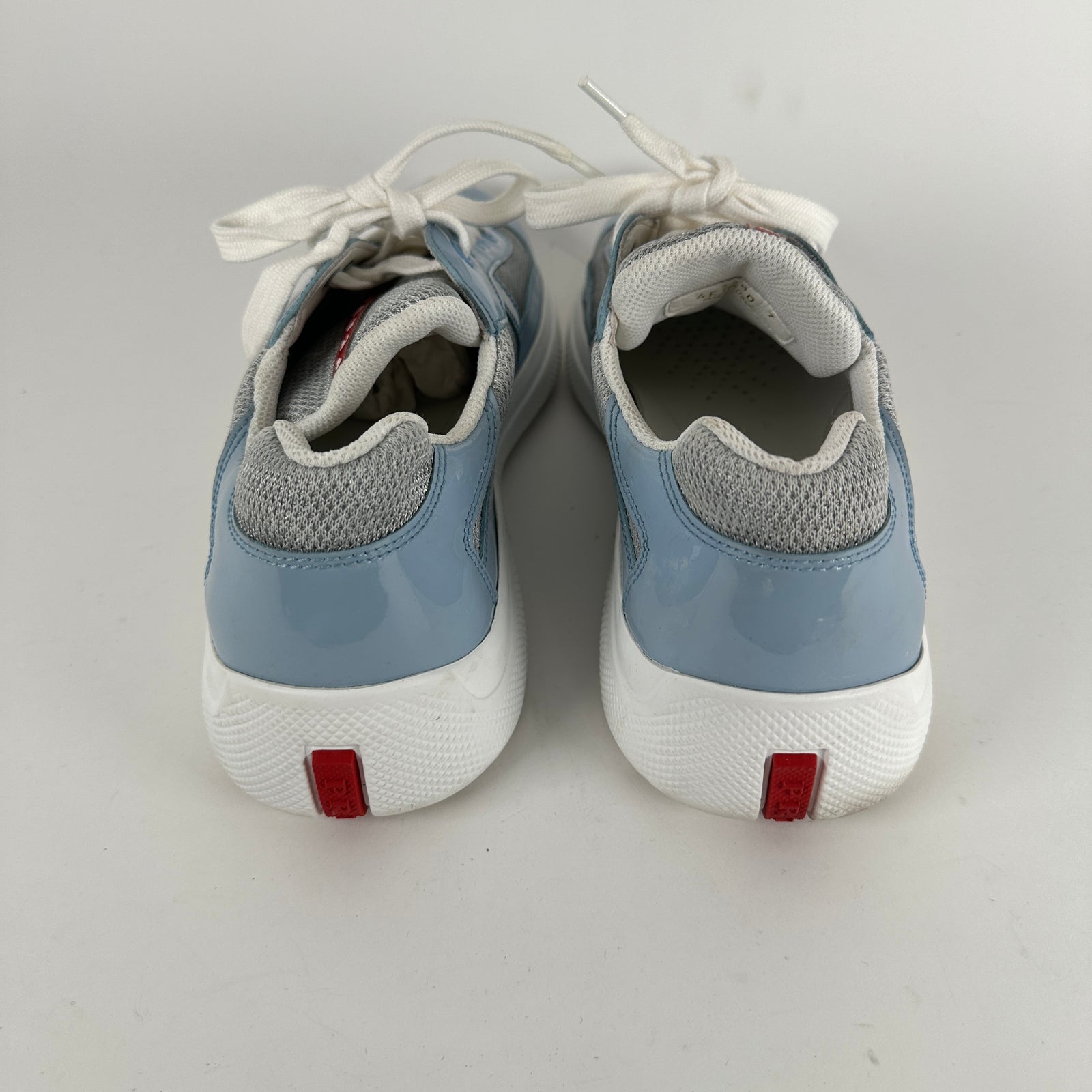 Prada Baby Blue Cups Size 8.5