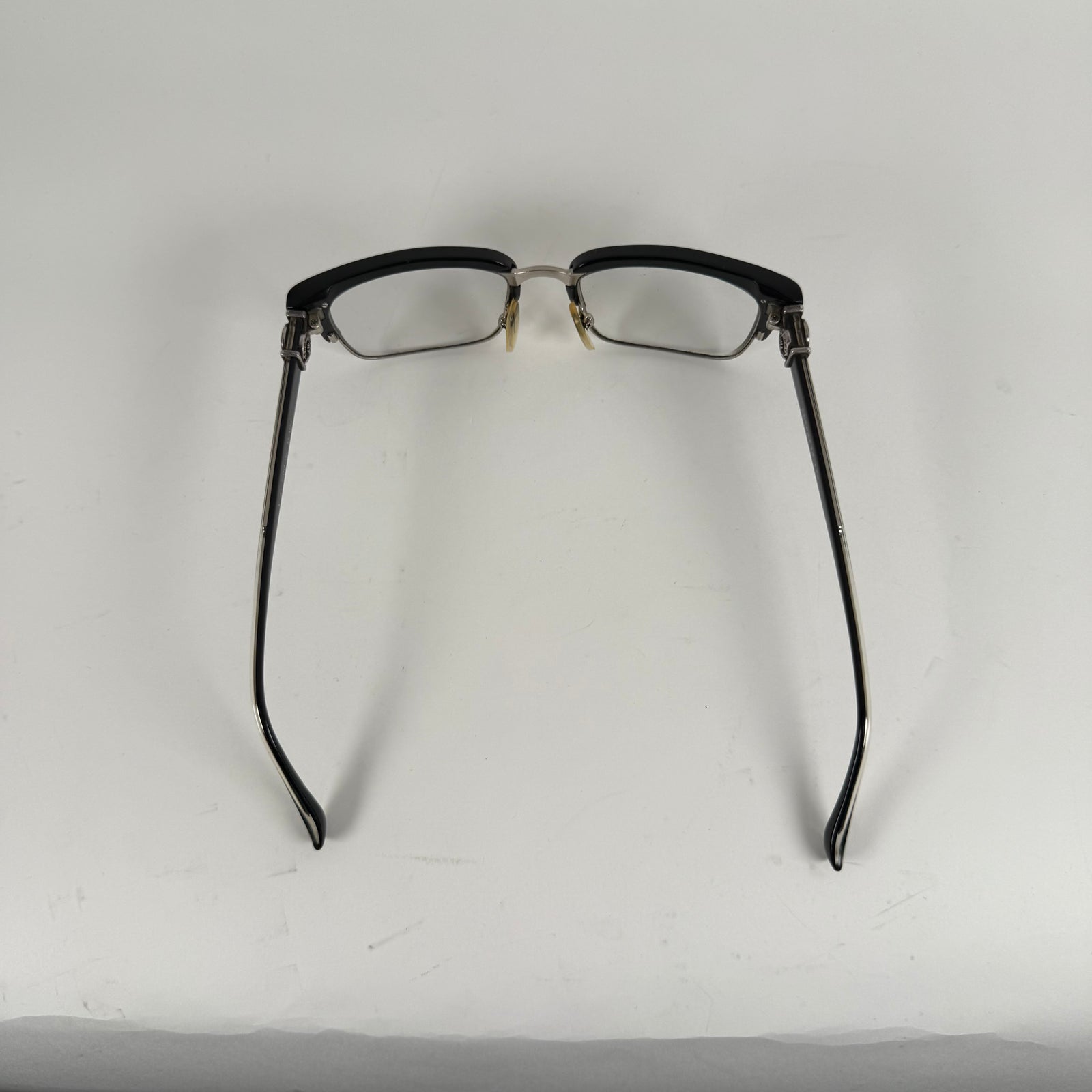 Chrome Hearts Black 'Flaps' Glasses