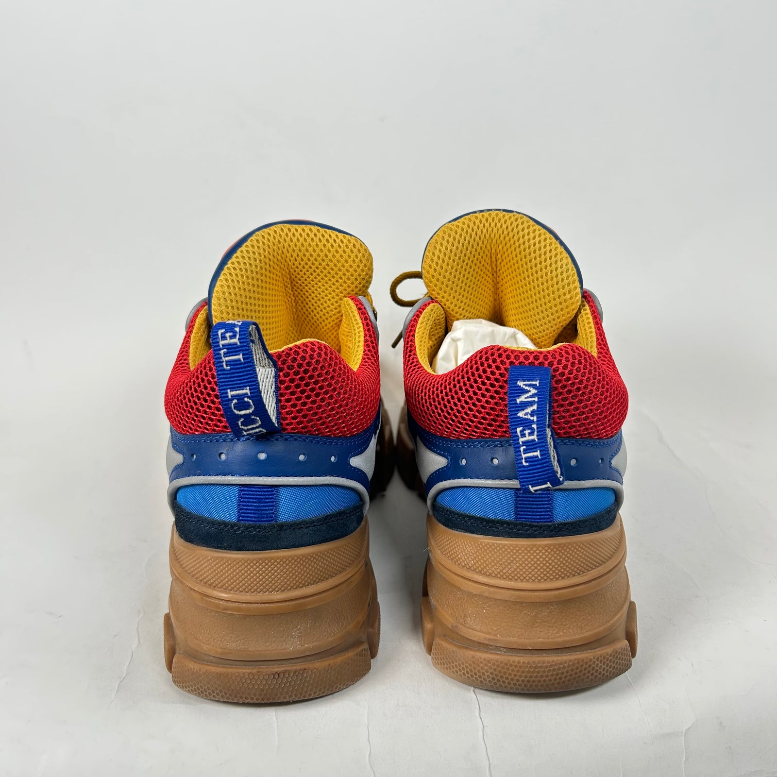 Gucci Blue/Red Flashtrek Sneaker Size GG 8.5