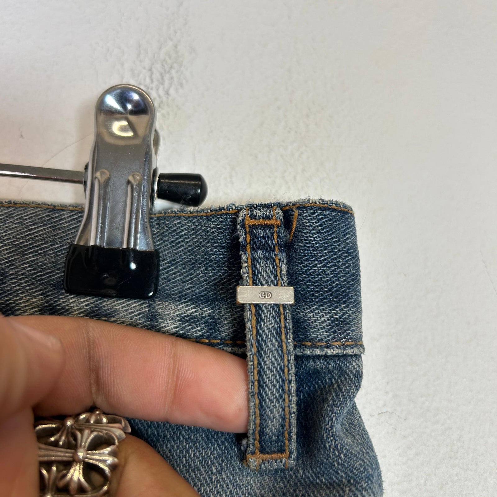 Dior Homme AW07 Blue Wash Jake Denim Jeans Size 27