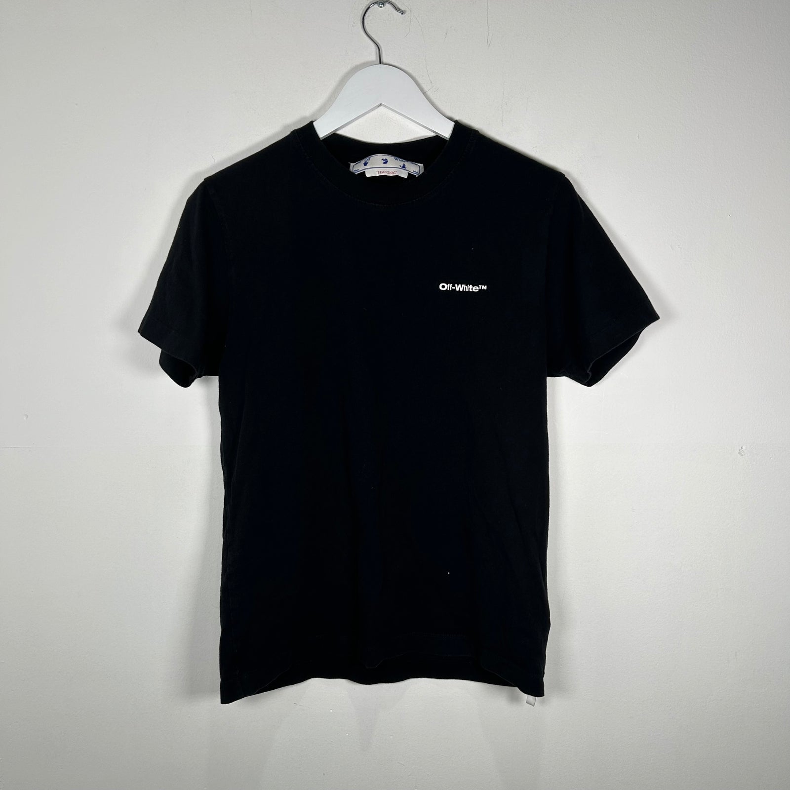 Off-White Scribble Graphic T-Shirt Size S