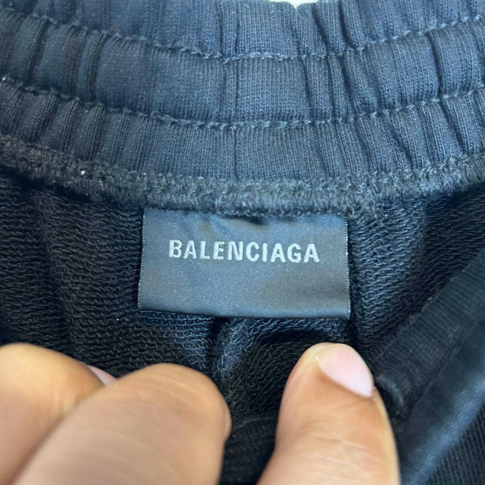 Balenciaga Black Size Sticker Sweatpants Size M
