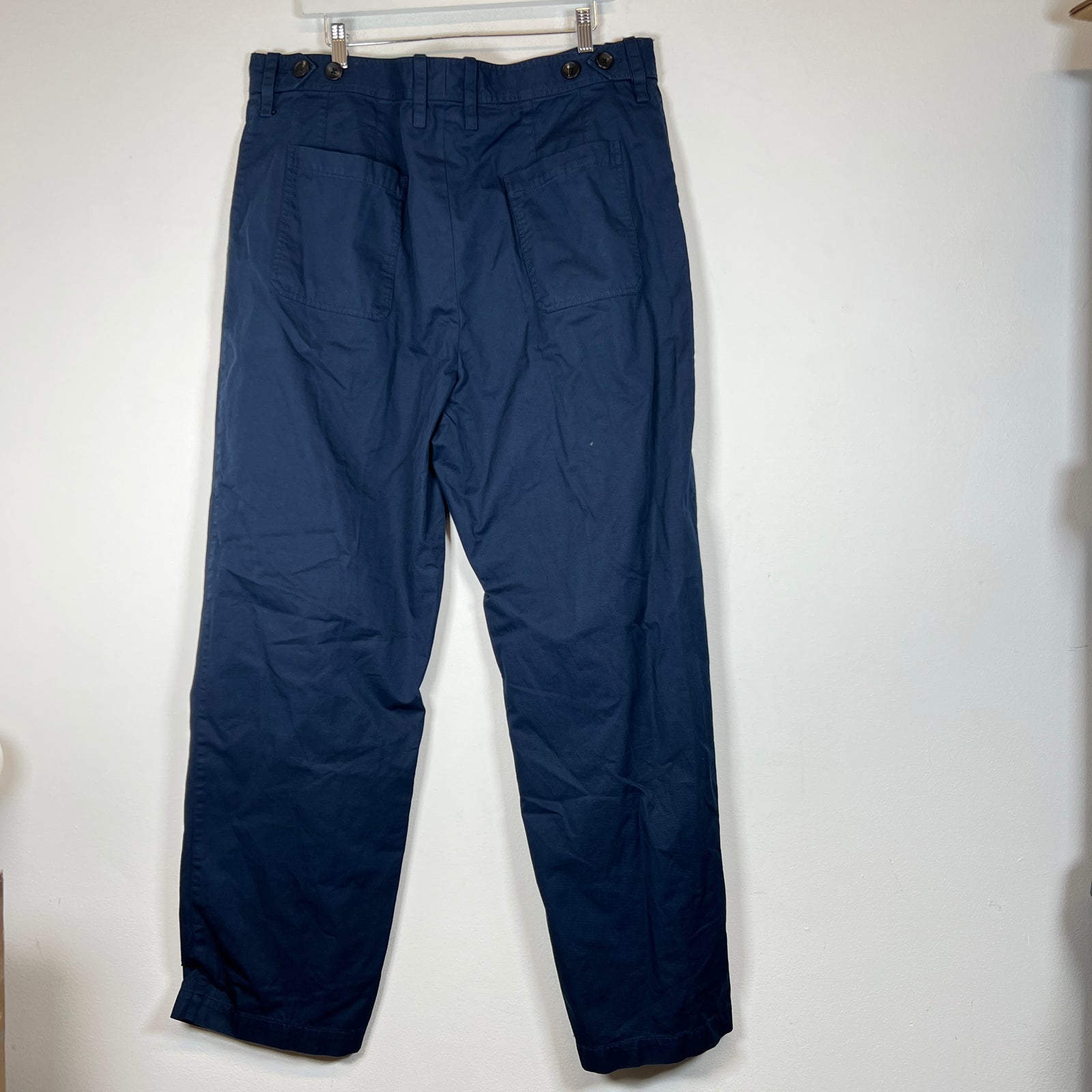 Lanvin Navy Trousers Size 38