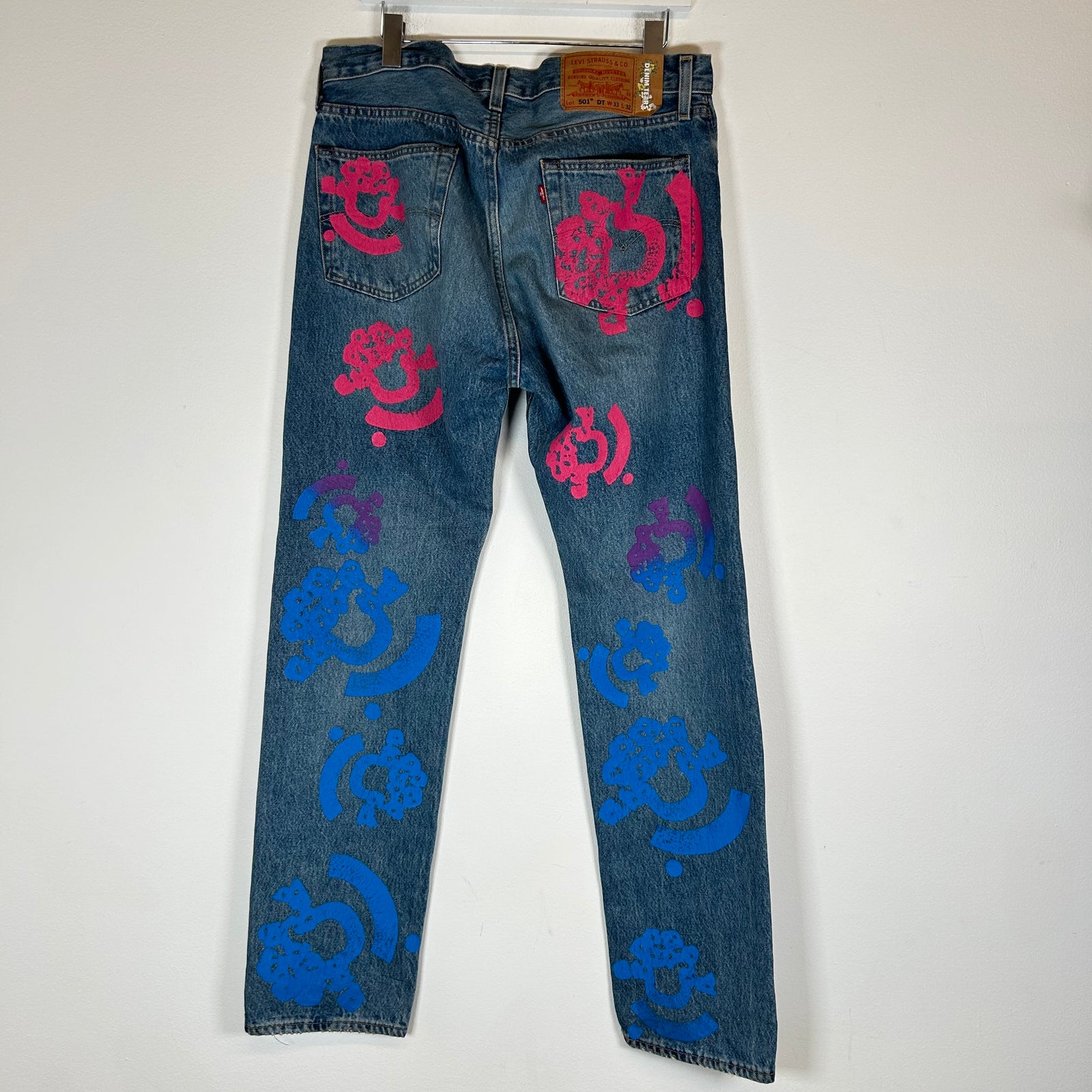 Denim Tears x (B)Stroy Lightwash Wreath Jeans Size 33