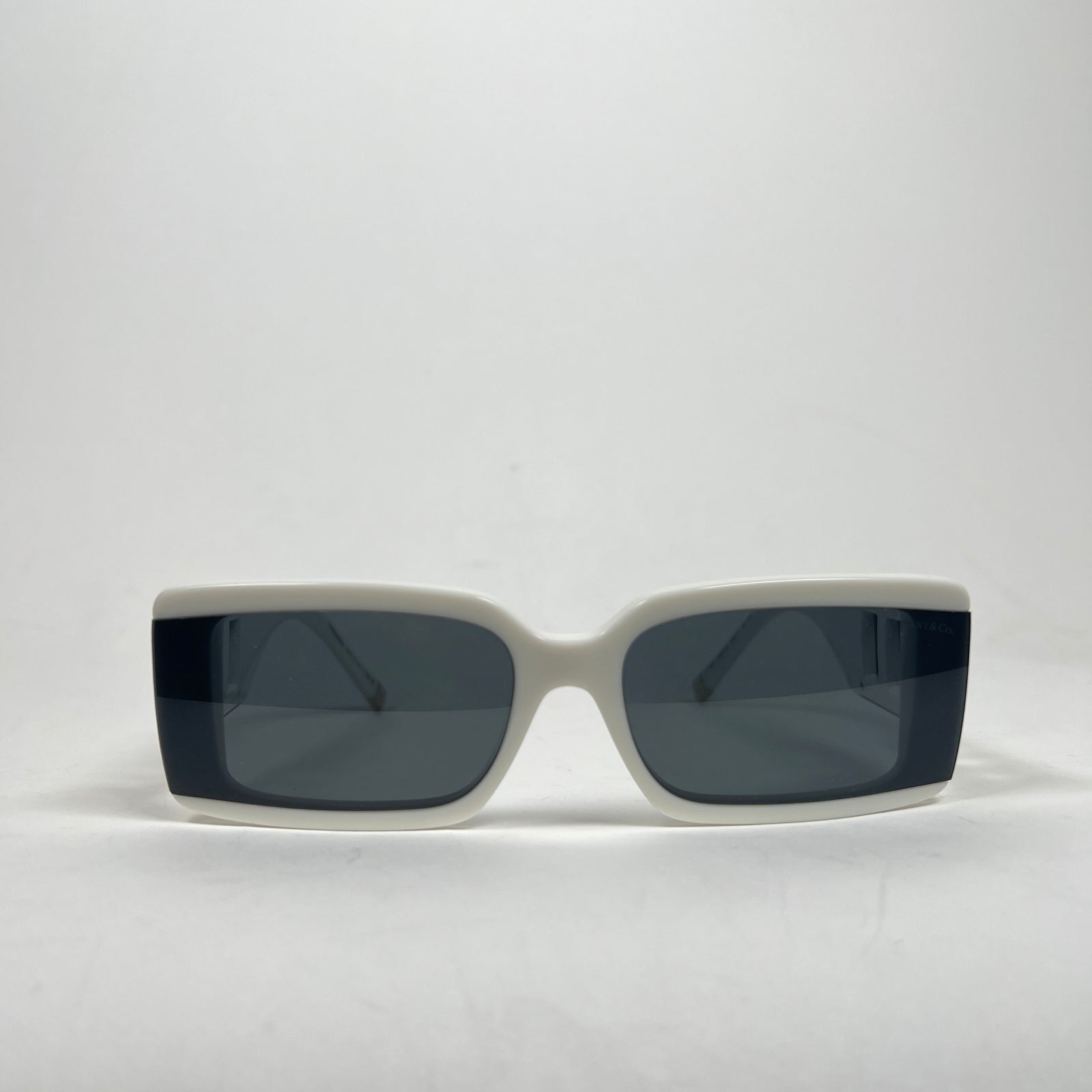 Tiffany & Co White TF4197 Rectangle Sunglasses