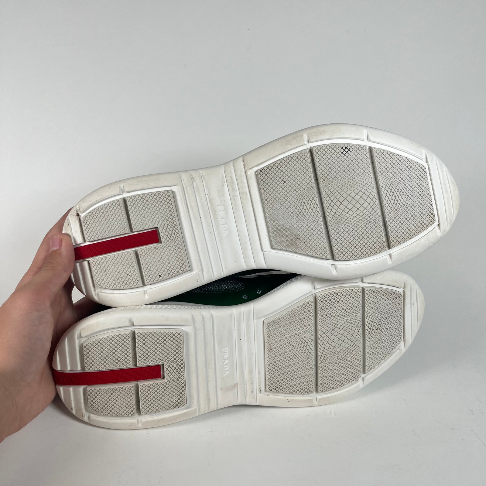 Prada Green Cups Size 10.5