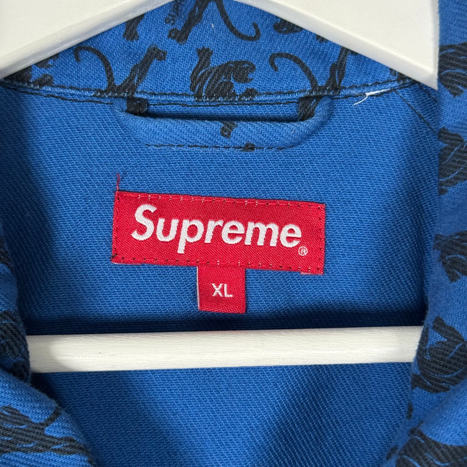 Supreme All Over Panther Snap Button Jacket Size XL