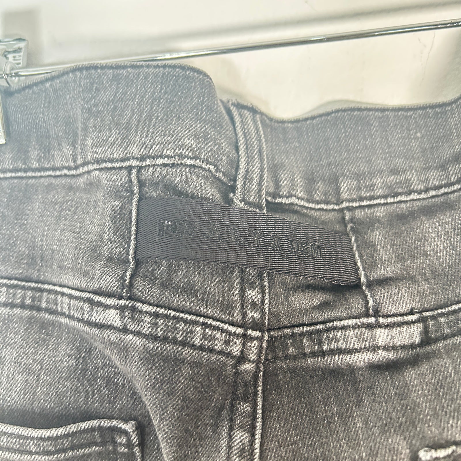 1017 Alyx Grey Buckle Denim Jeans Size 34