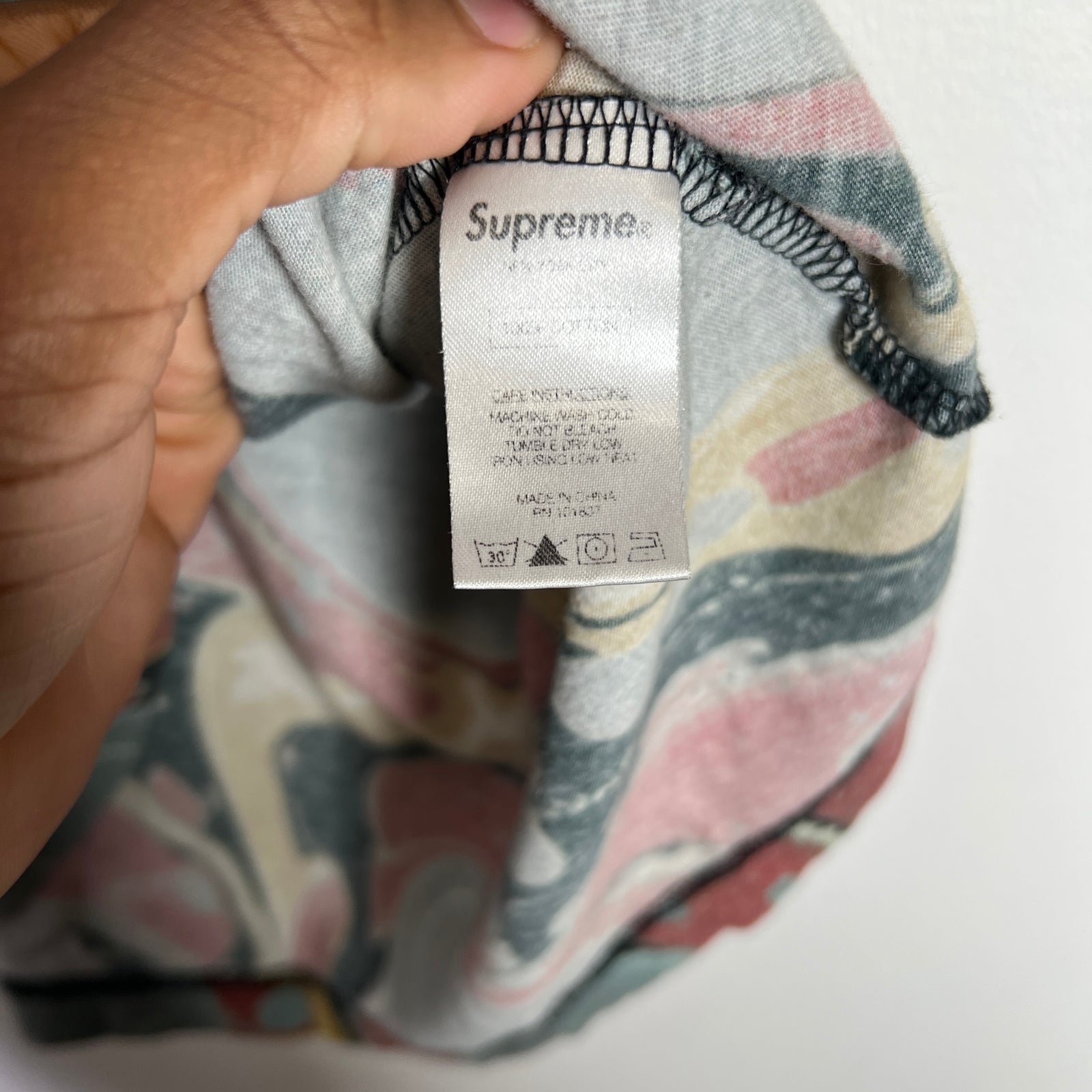 Supreme SS14 Marble Arch Logo T-Shirt