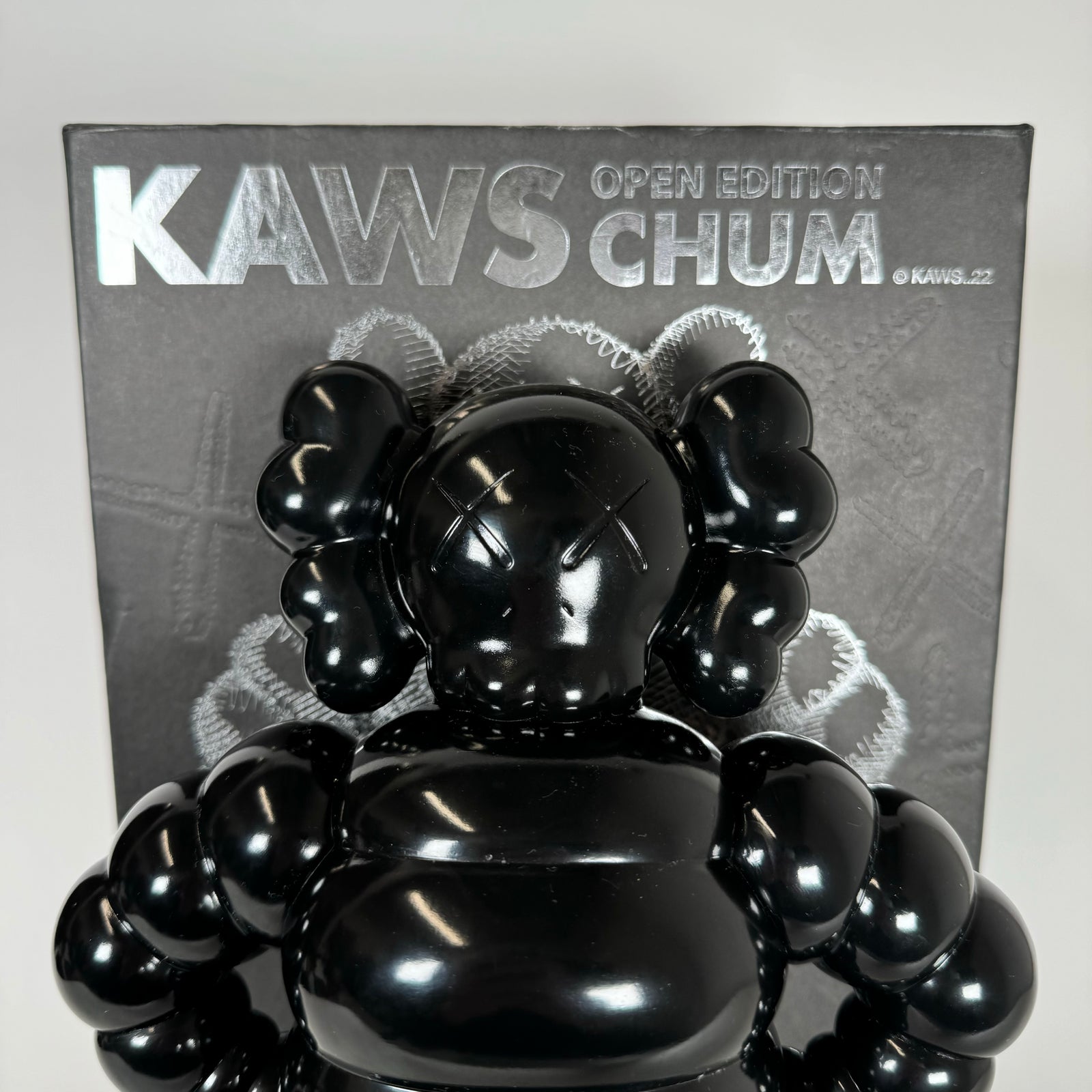 KAWS Chum Black Vinyl Figure