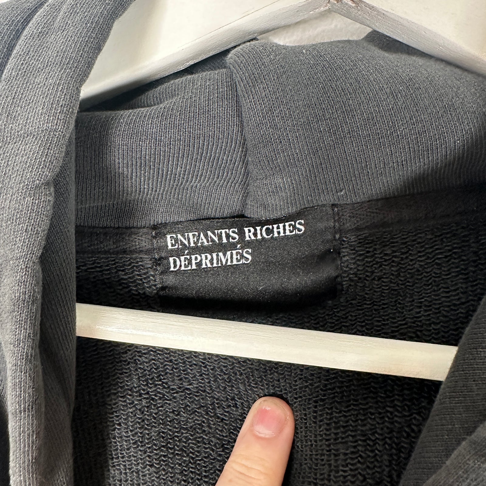 Enfant Riches Deprimes 'Drug Ticket' Graphic Hoodie Size L