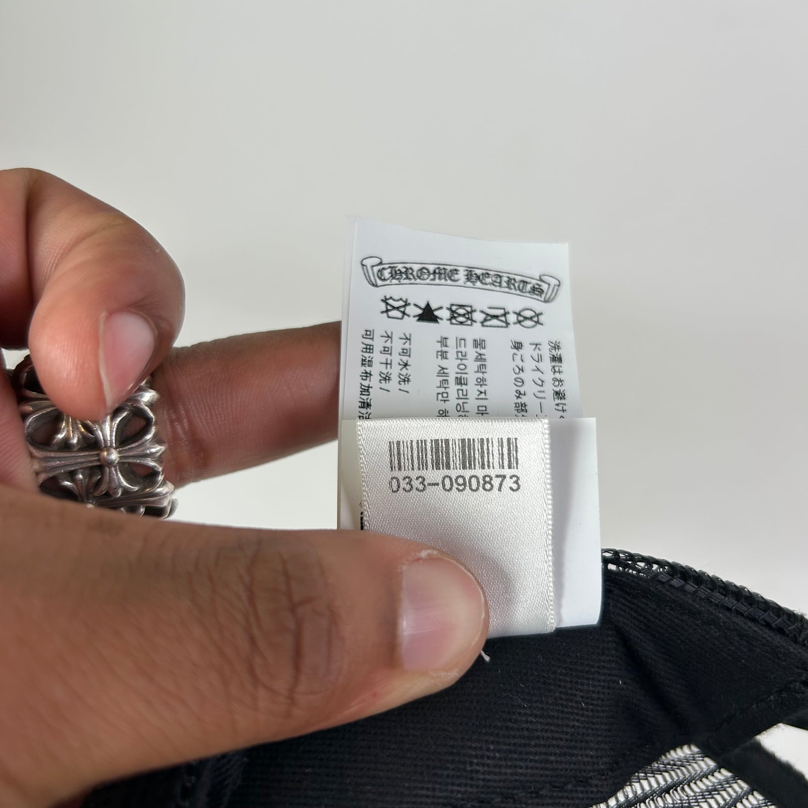 Chrome Hearts Eyechart Trucker Hat