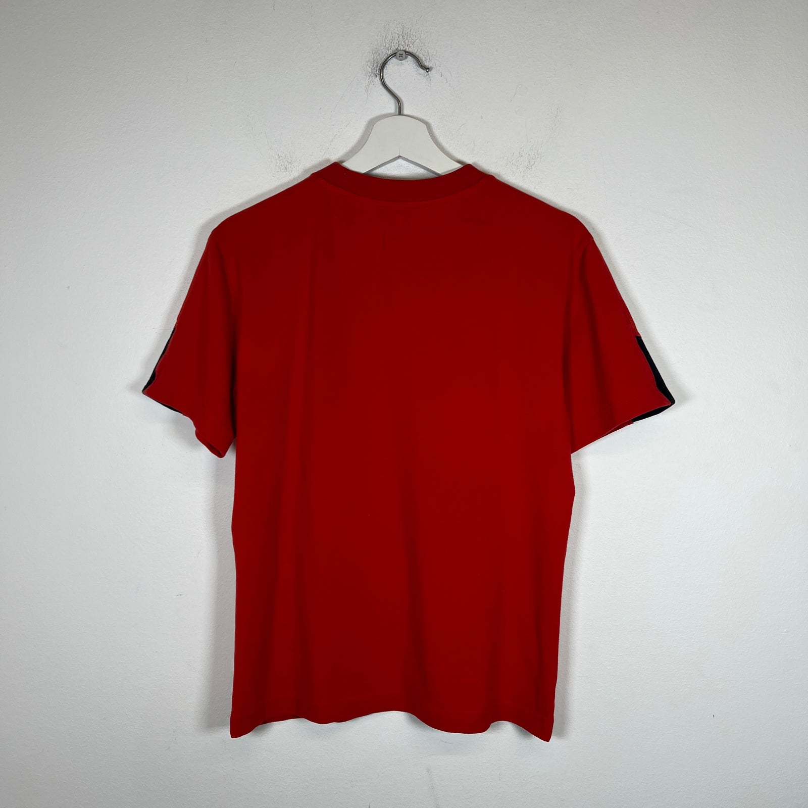 Balenciaga Red Sporty B Shrunken Tee Size L