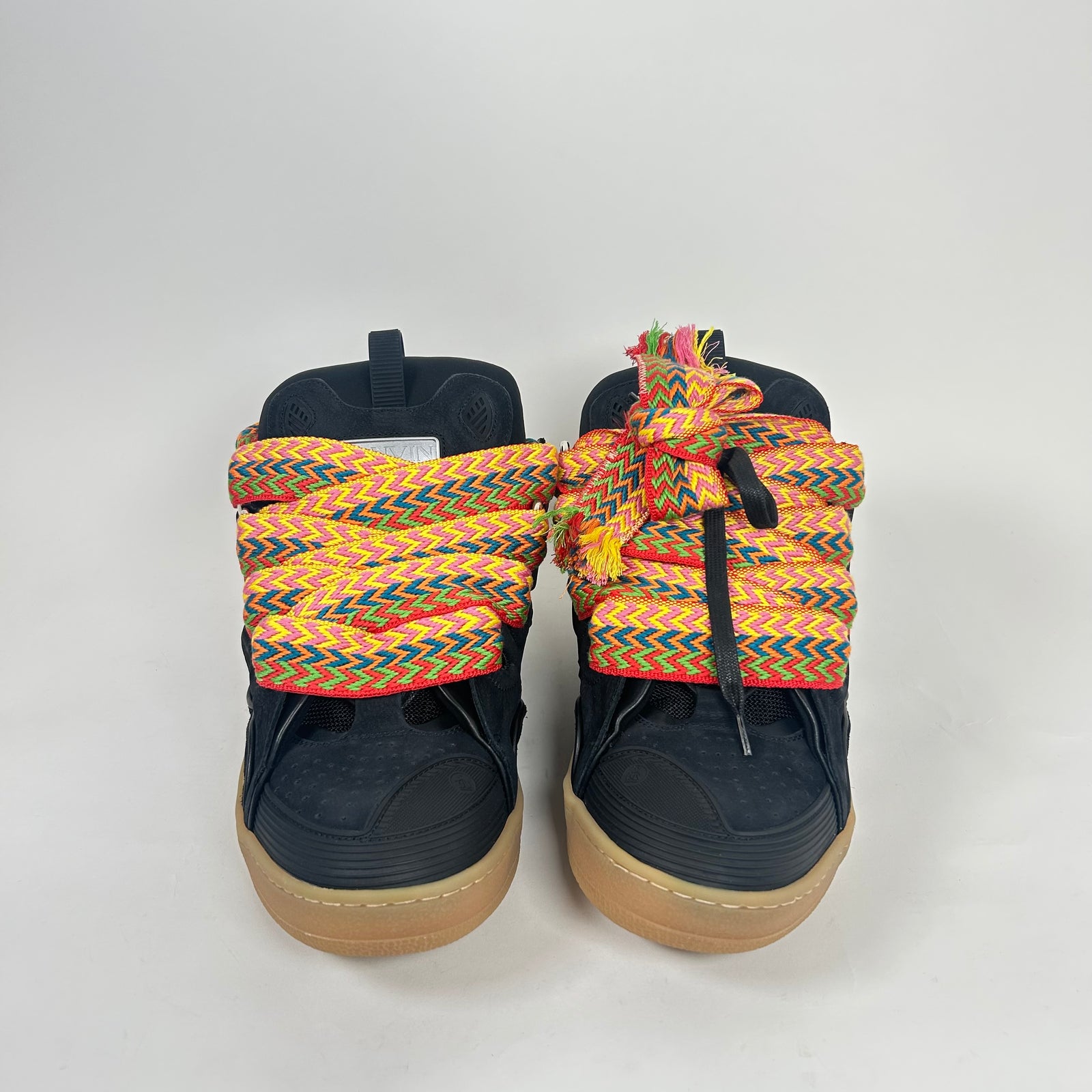 Lanvin Black Curb Sneaker Size 45