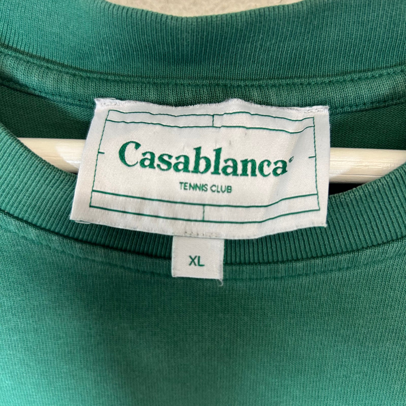 Casablanca Green Casa Way T-Shirt Size XL