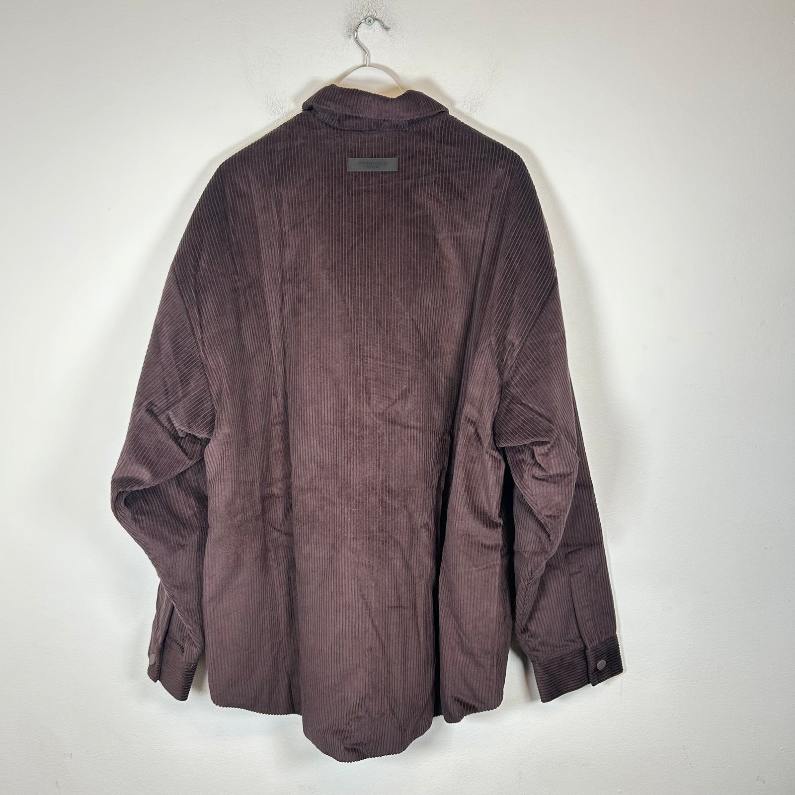 Fear of God Essentials Plum Corduroy Jacket Size M