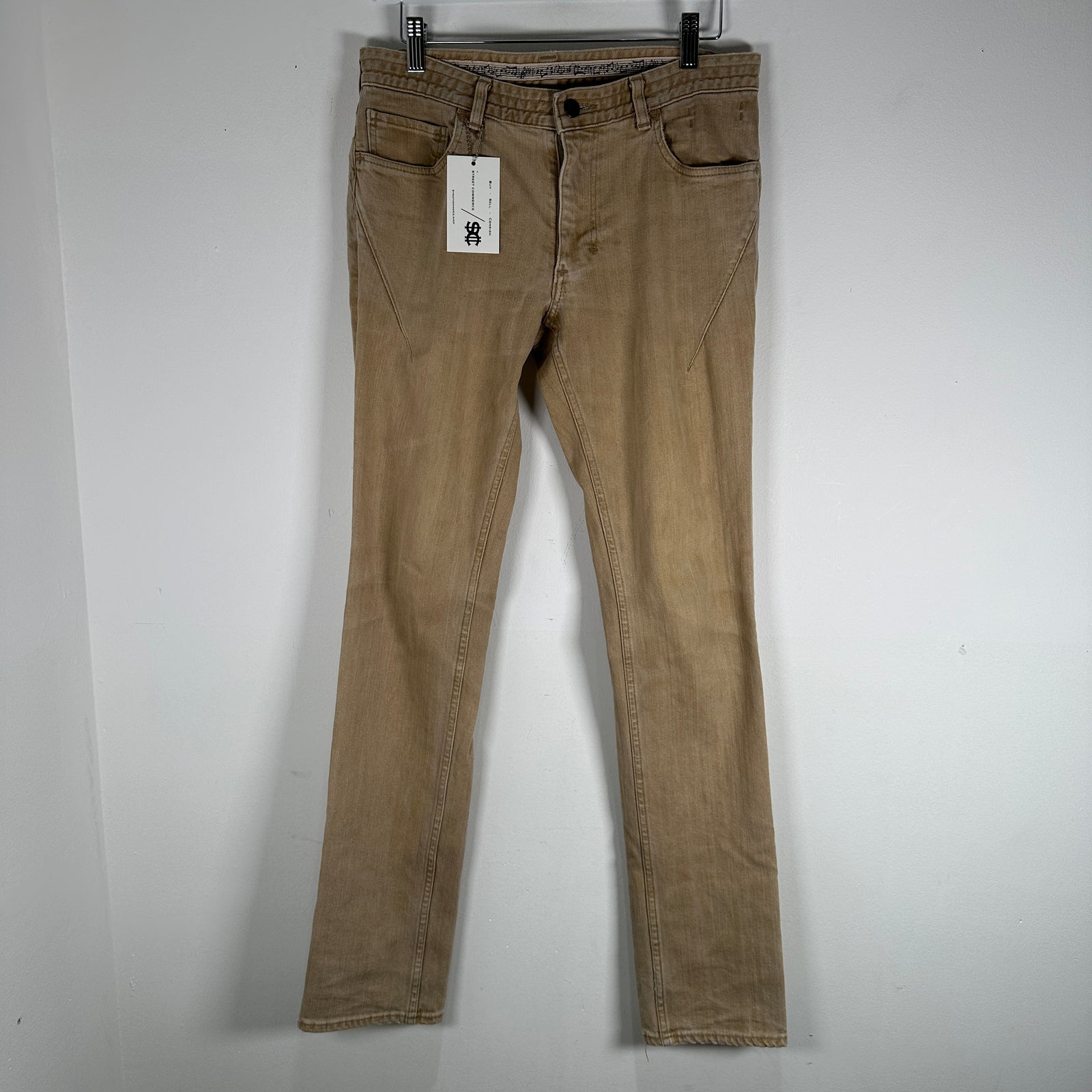 Number (N)ine Pain Khaki Denim Size 30x32