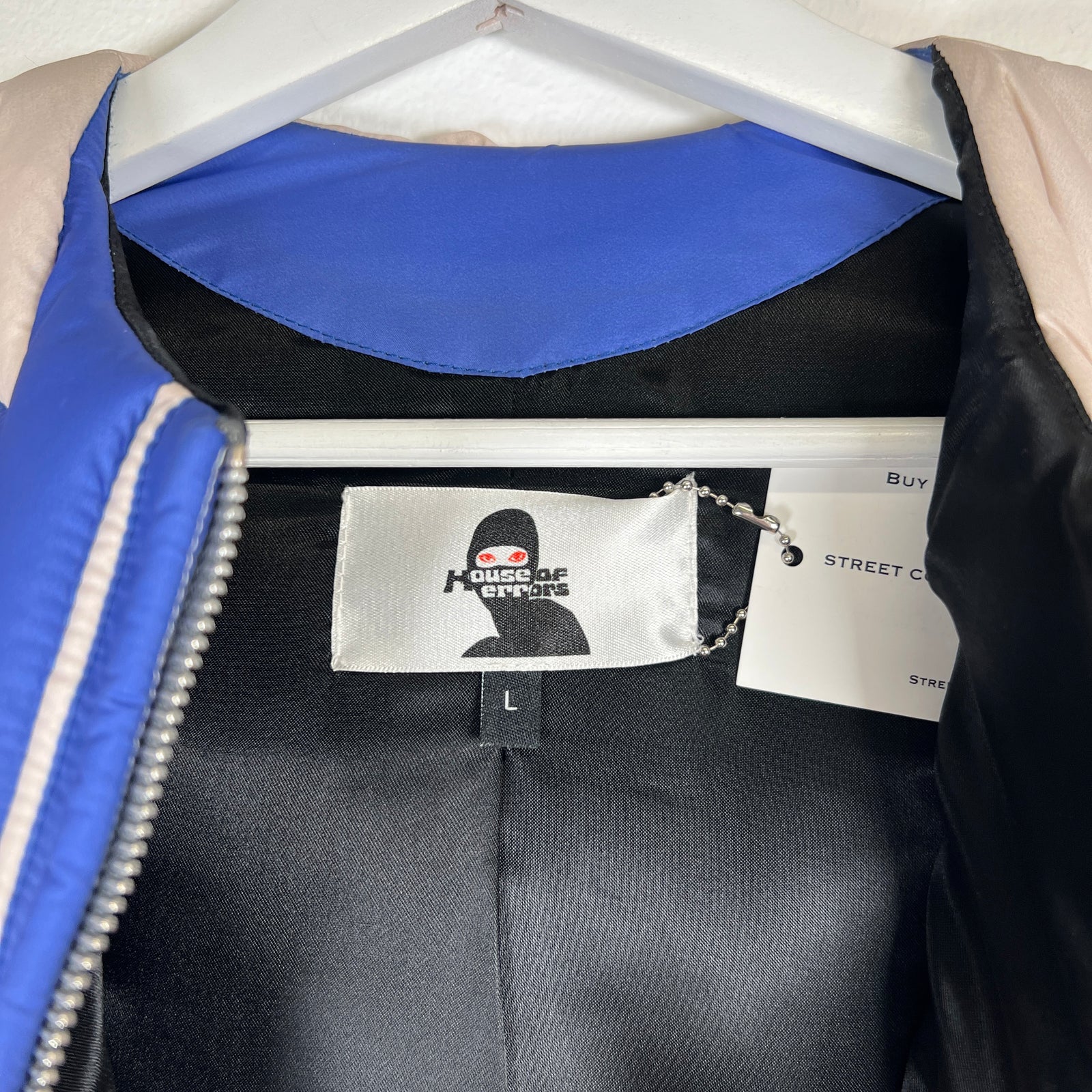 House Of Errors Puffer Vest Size L