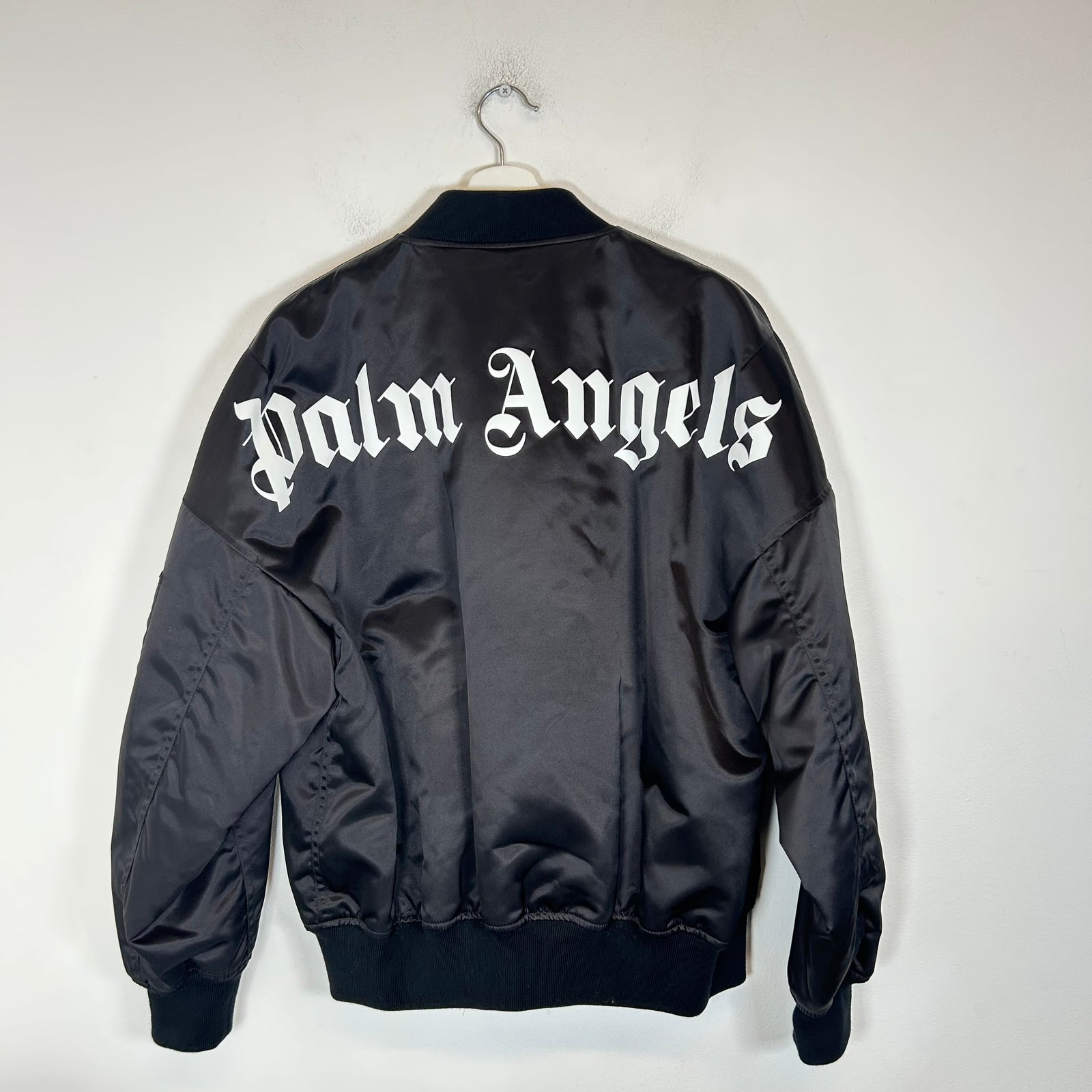 Palm Angels Black Bomber Jacket Size XS