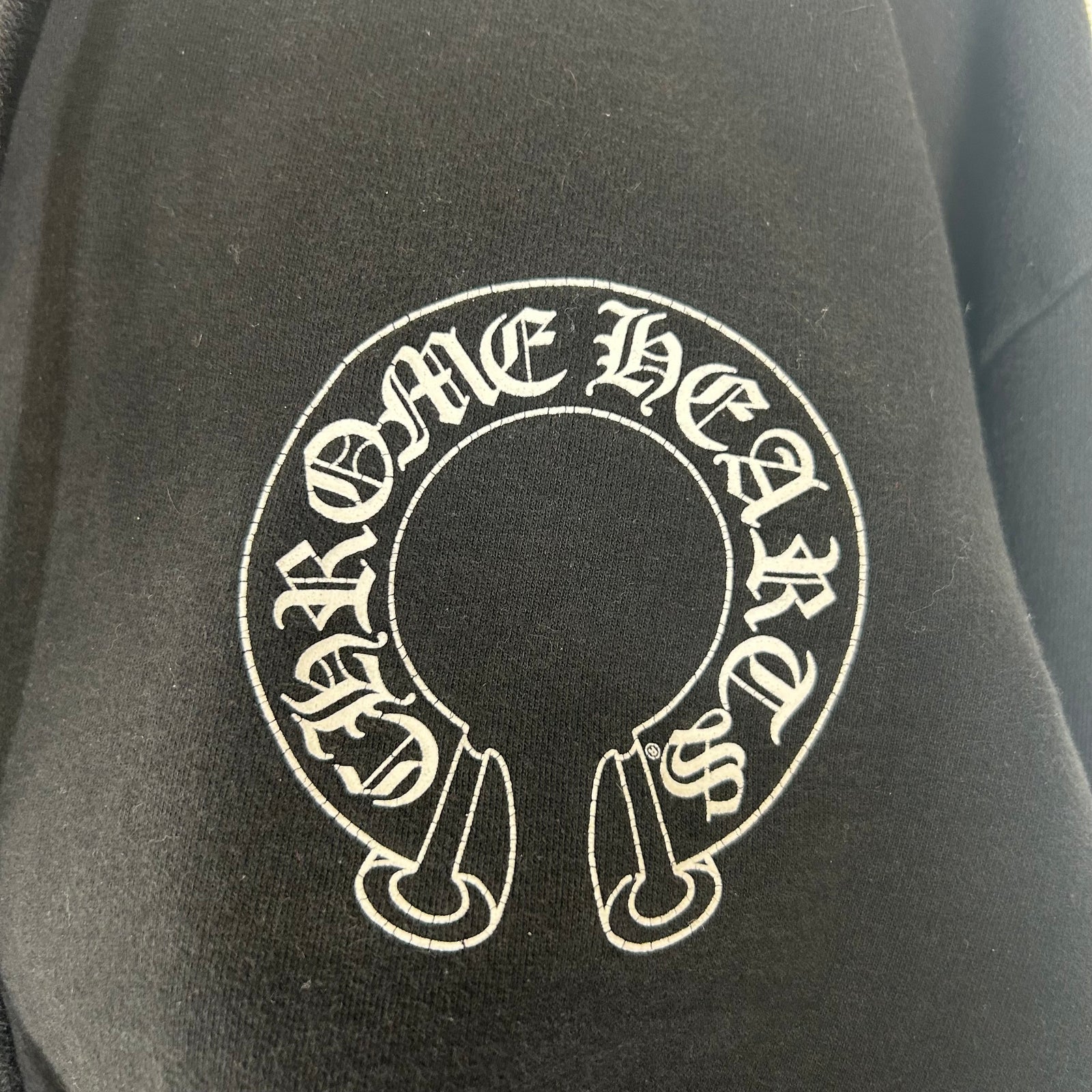 Chrome Hearts Black Matty Boy Chomper Hoodie Size L