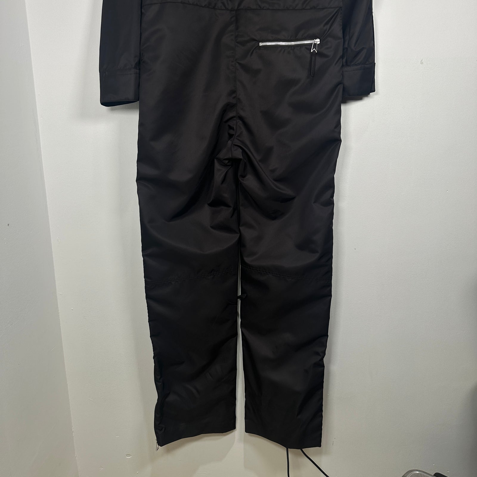 Bottega Veneta Multi-Zip Nylon Overalls Size M