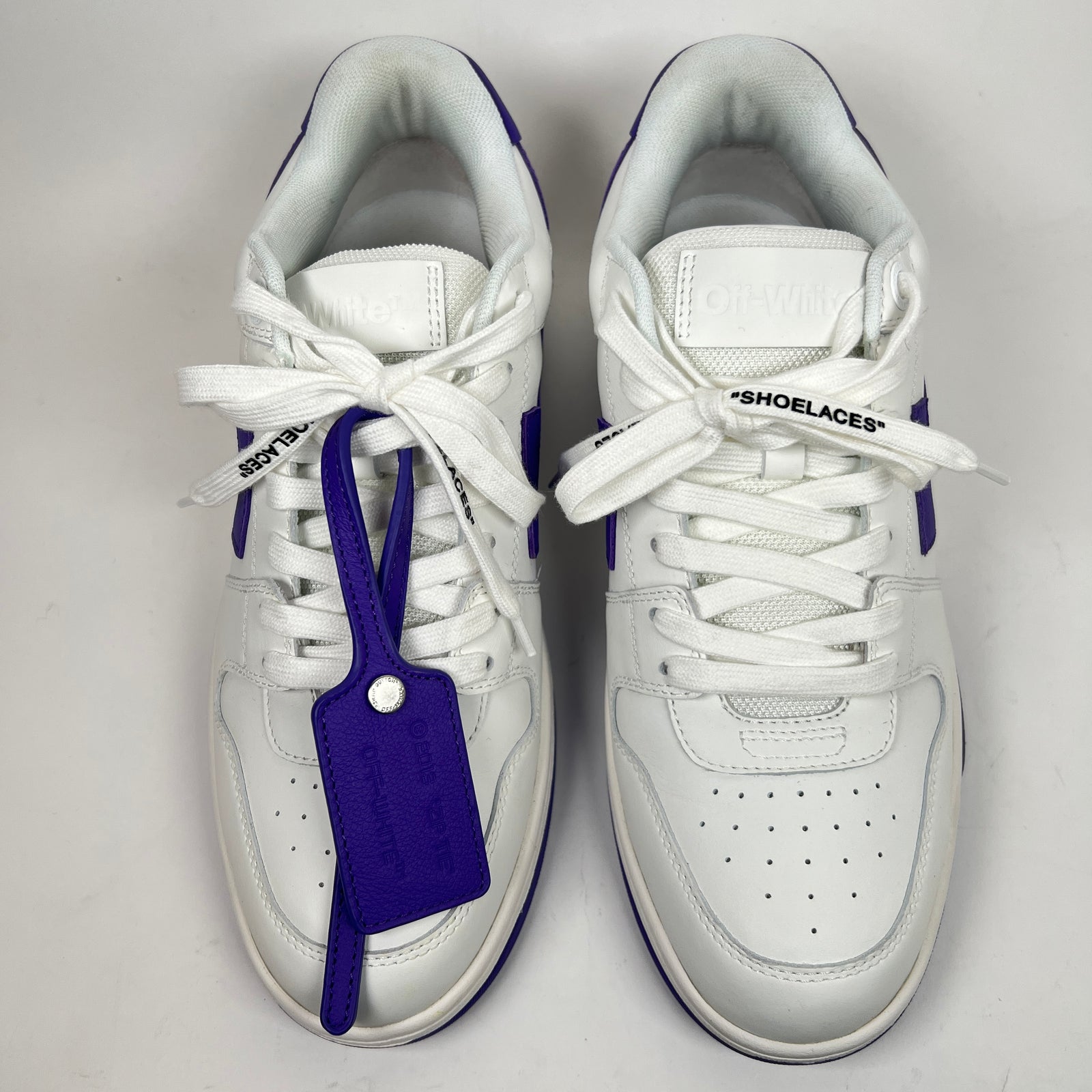 Off-White Purple Out Of Office Sneaker Size 42