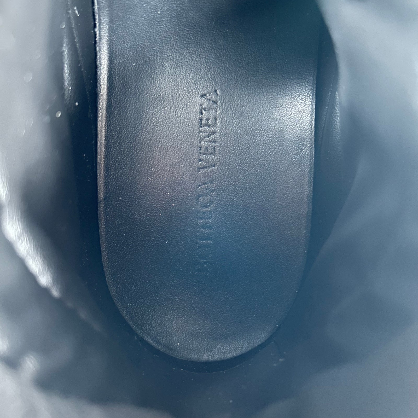 Bottega Veneta Black Puddle Bomber Boots Size 44