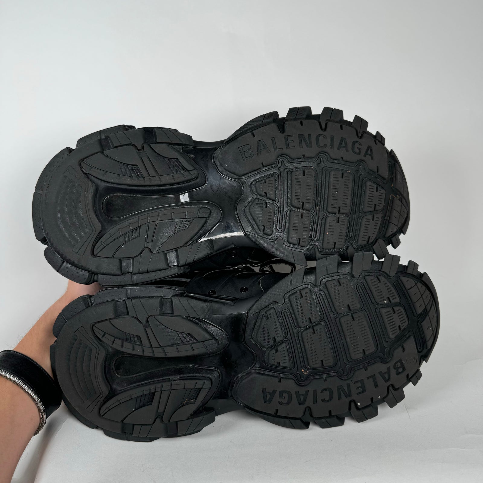 Balenciaga Black Track Sneakers Size 45