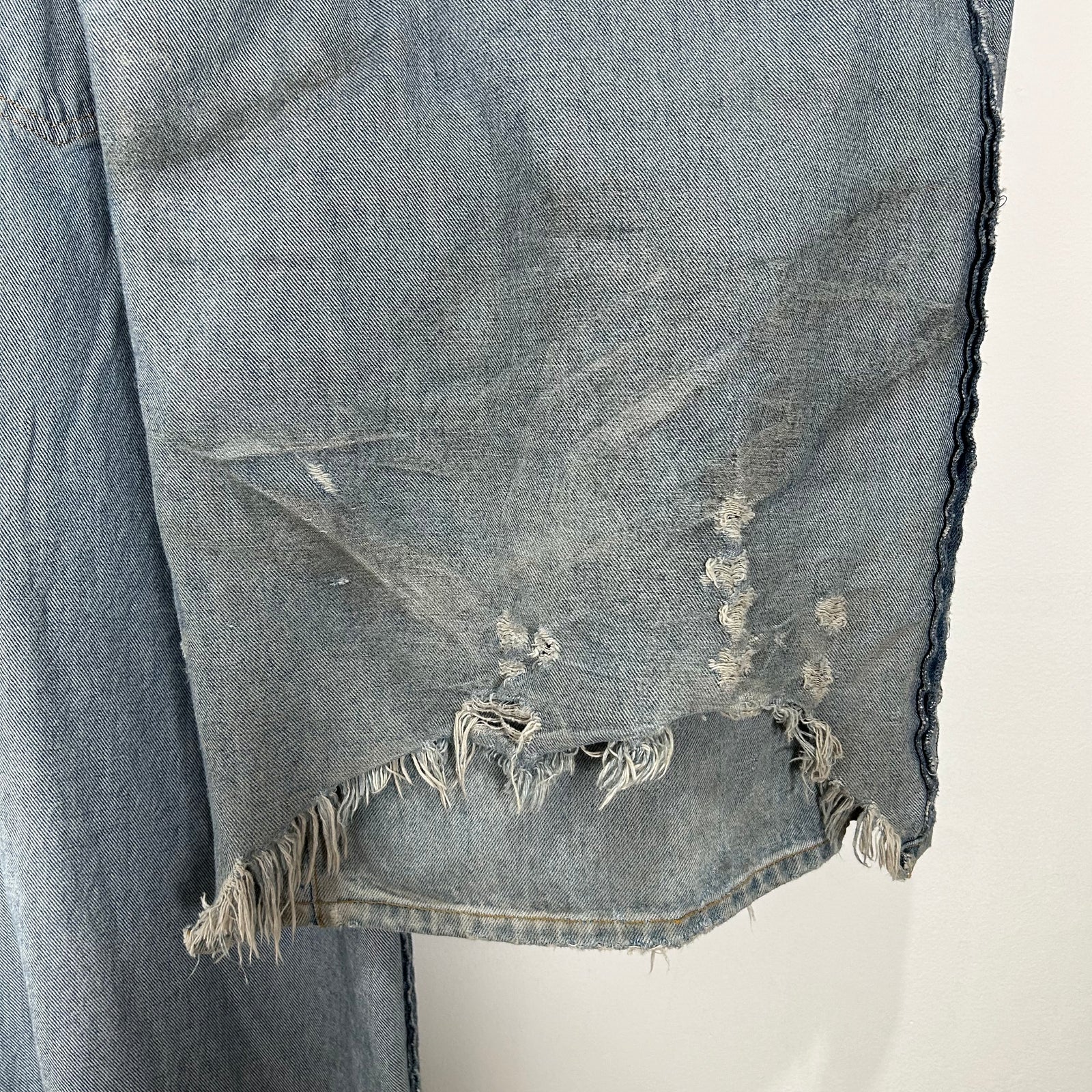 Vetements Inside-Out Jeans Size Medium