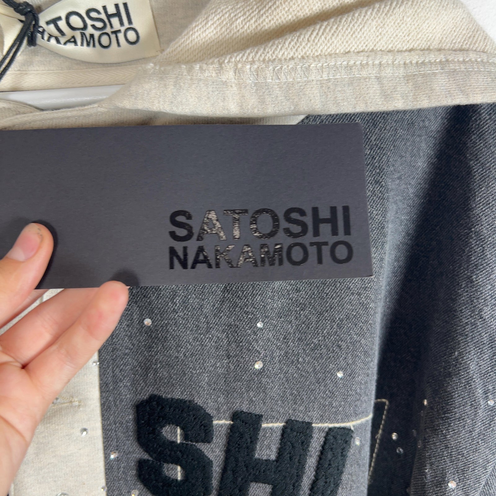 Satoshi Nakamoto Shattered Glass Knapp Ranch Hoodie Jacket