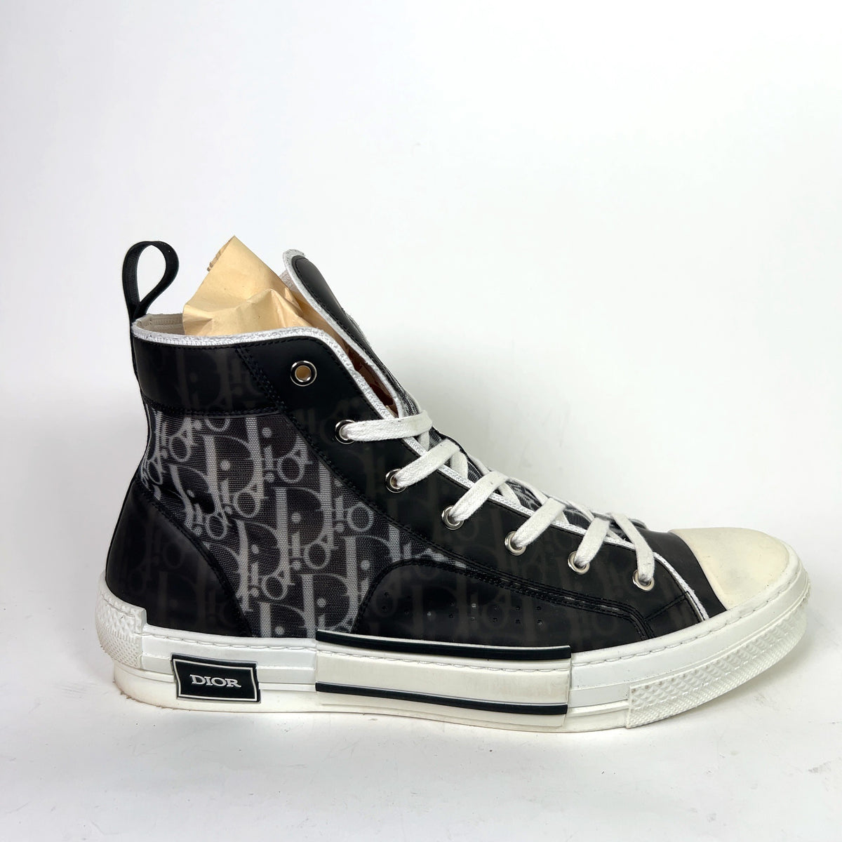 Dior B23 Oblique High-Top Sneakers
