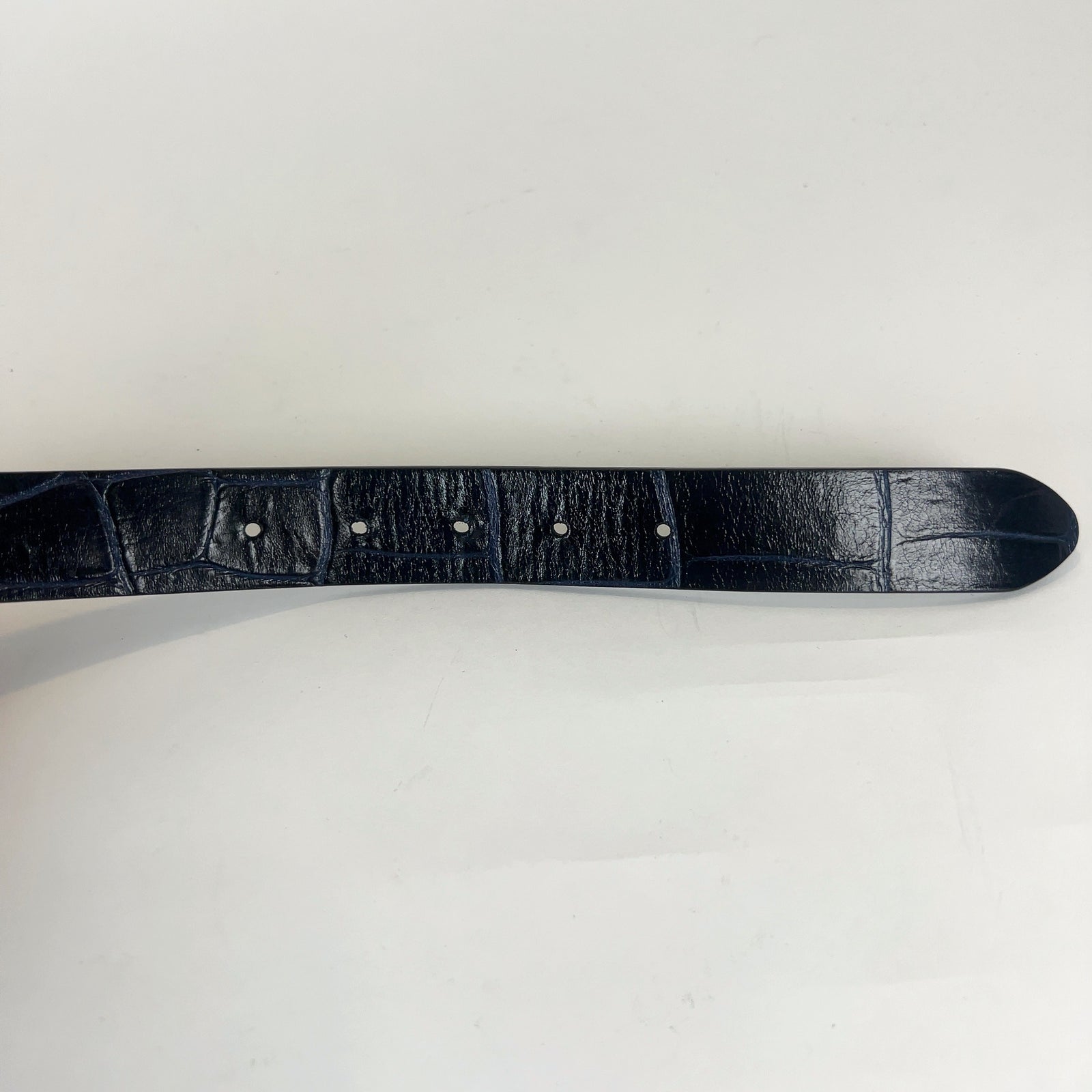 Alexander McQueen Alligator Skull Buckle Belt