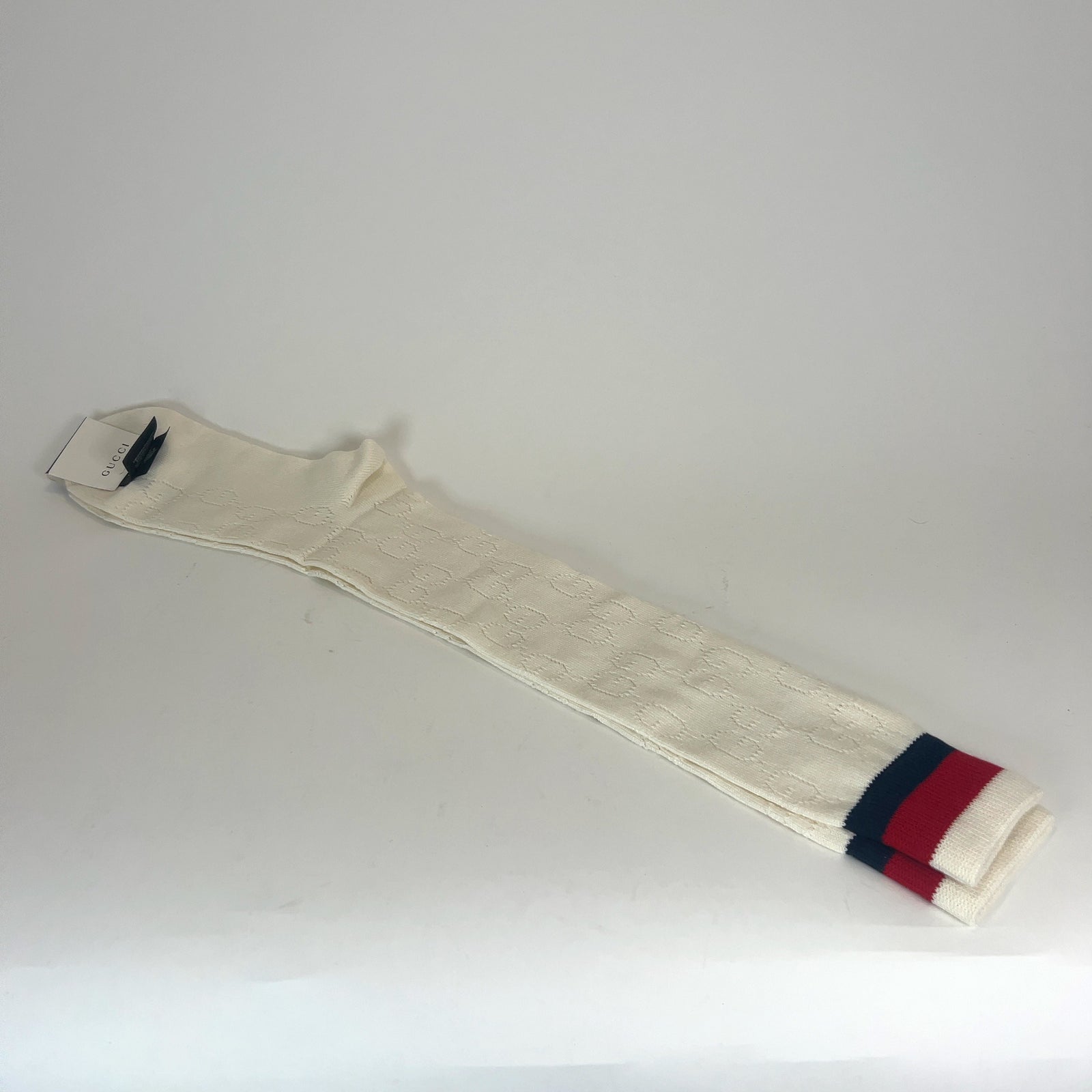 Gucci Striped Monogram Socks