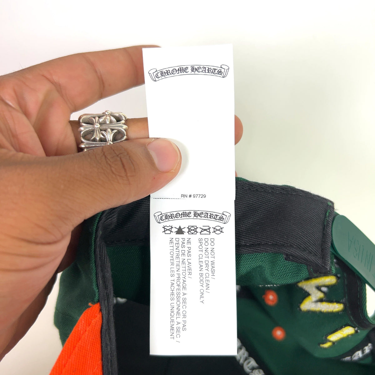 Chrome Hearts Miami Art Basel Exclusive CH Baseball Hat