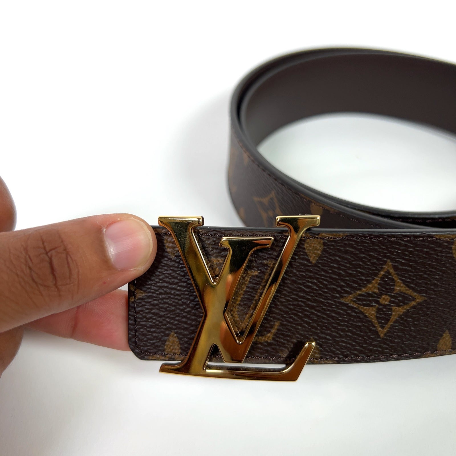 Louis Vuitton Monogram Saint Tulle LV Initiales Belt