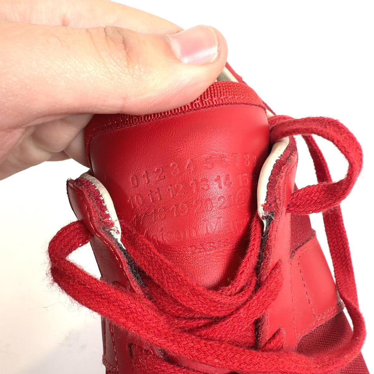 Maison Margiela Red Retro Runner Lowtop Sneaker