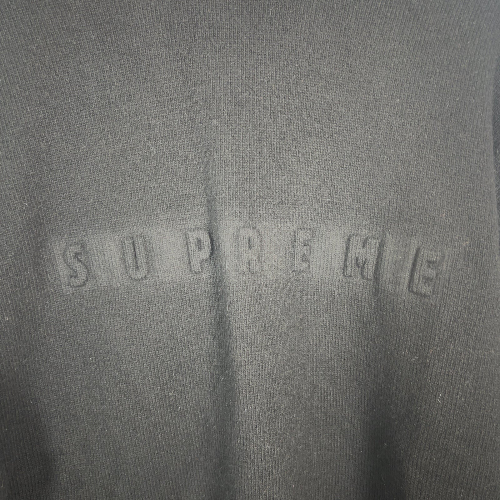 Supreme Knitted Raised Logo Sweater