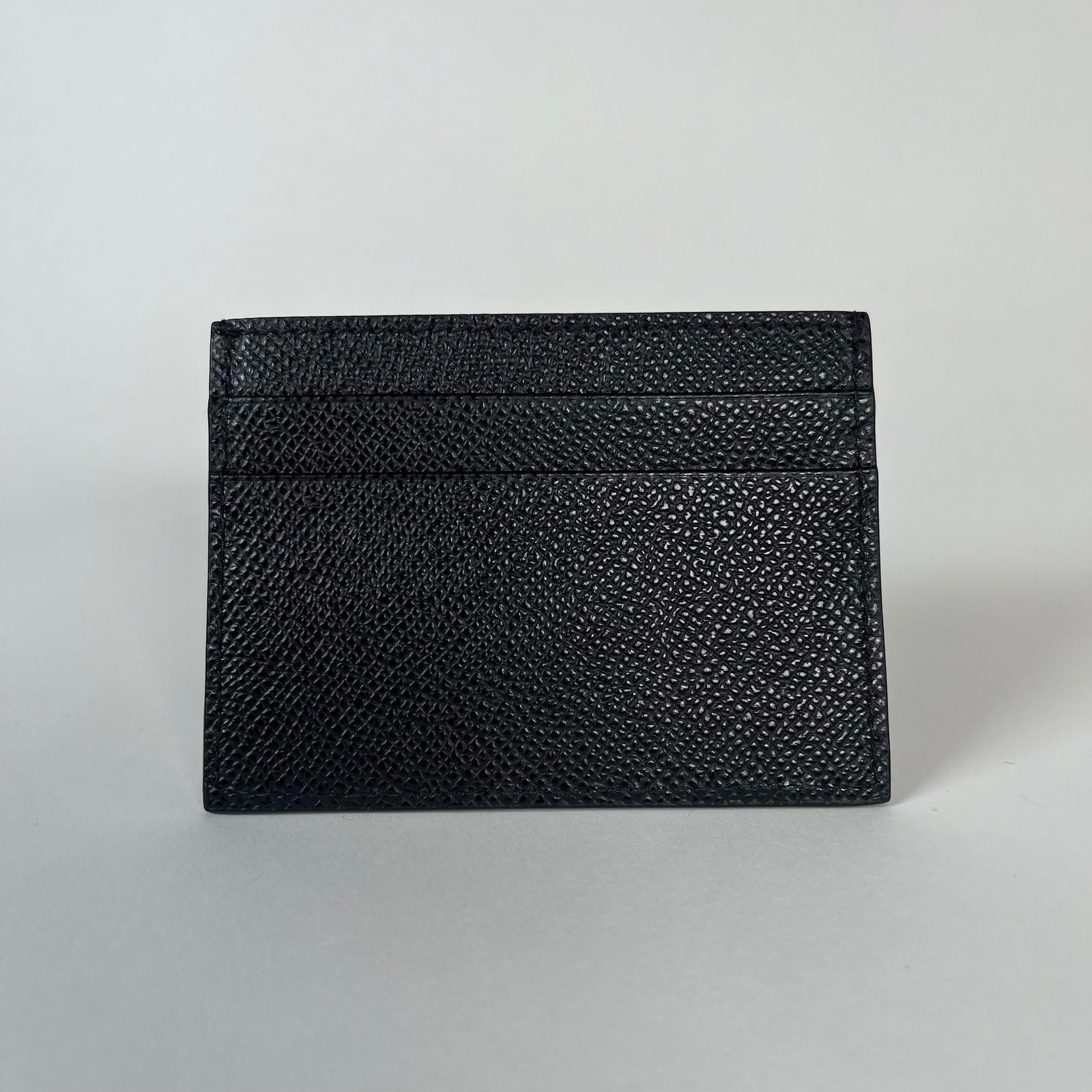 Burberry Logo Motif Leather Card Holder