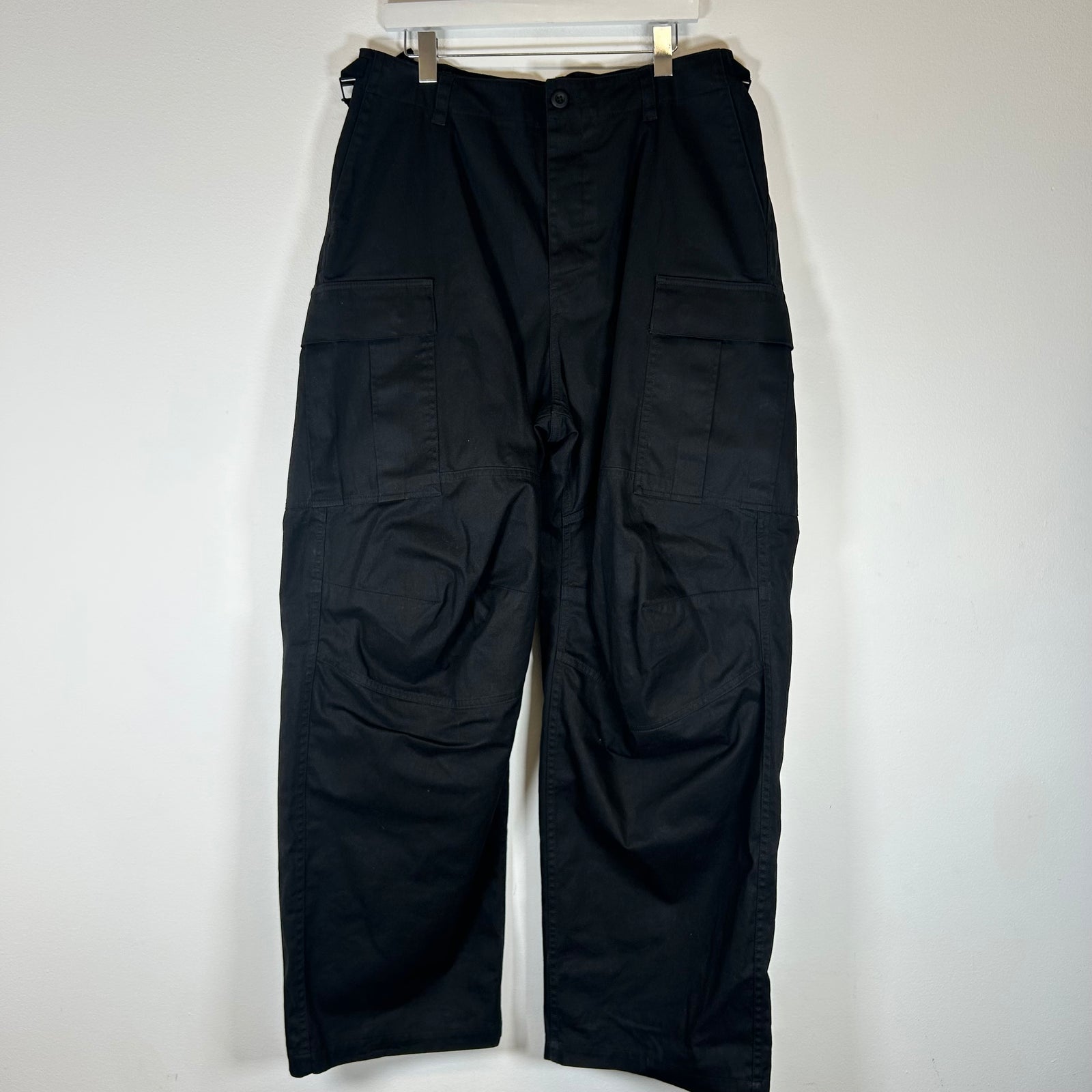 Balenciaga Black Kick Cargo Pants Size M