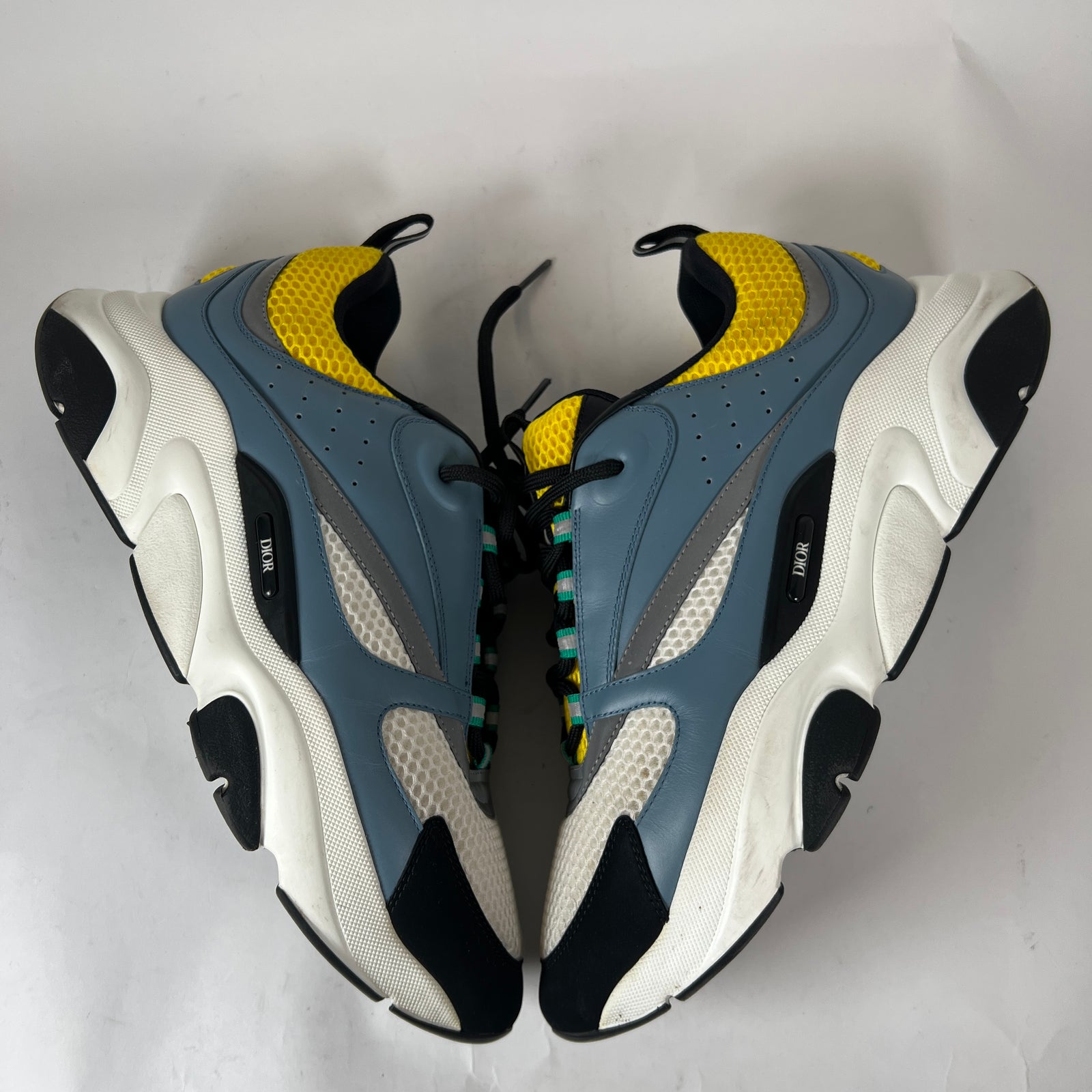 Dior B22 Blue/Yellow Sneaker Size 45