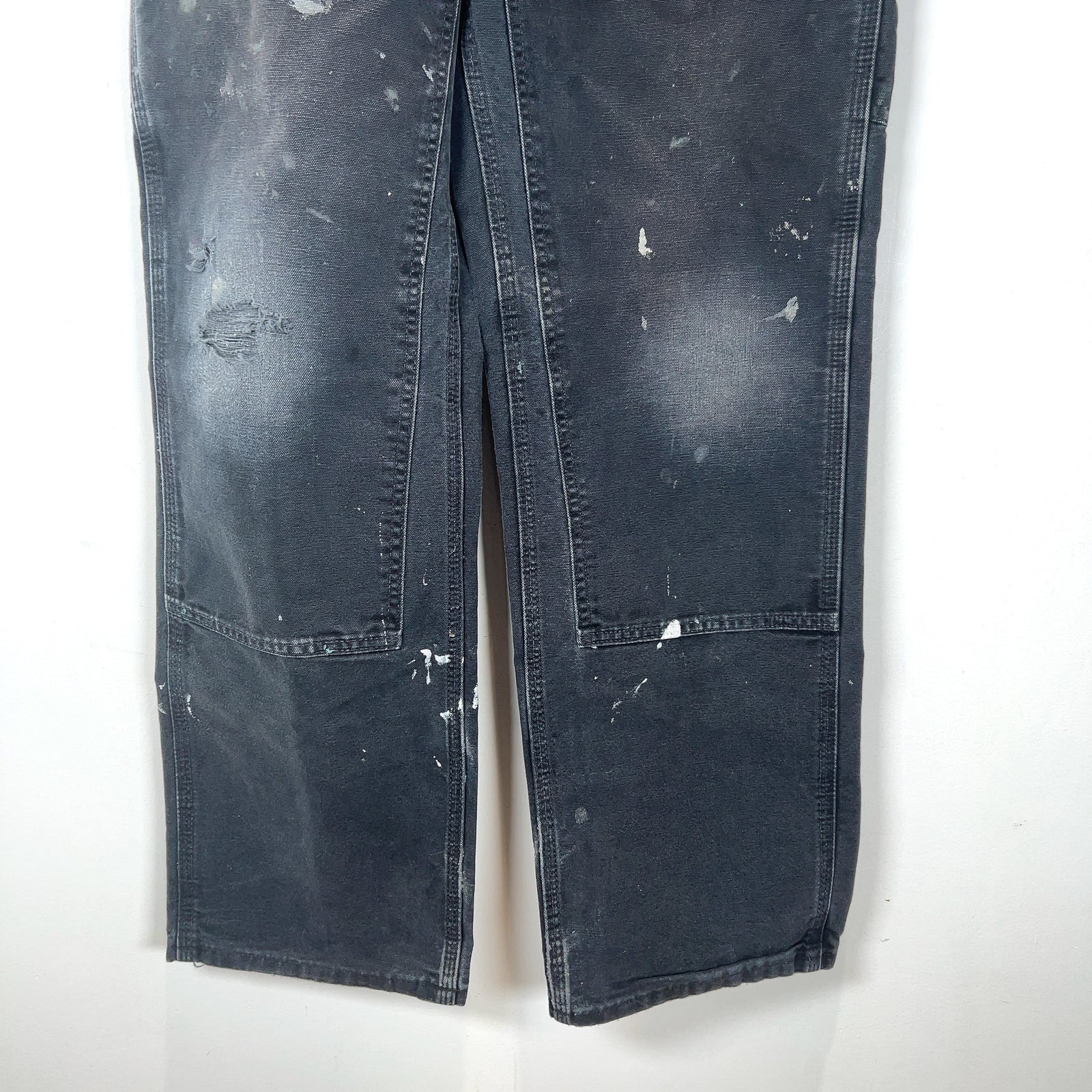 Carhartt Vintage Distressed Splatter 'Double Knee' Carpenter Pants