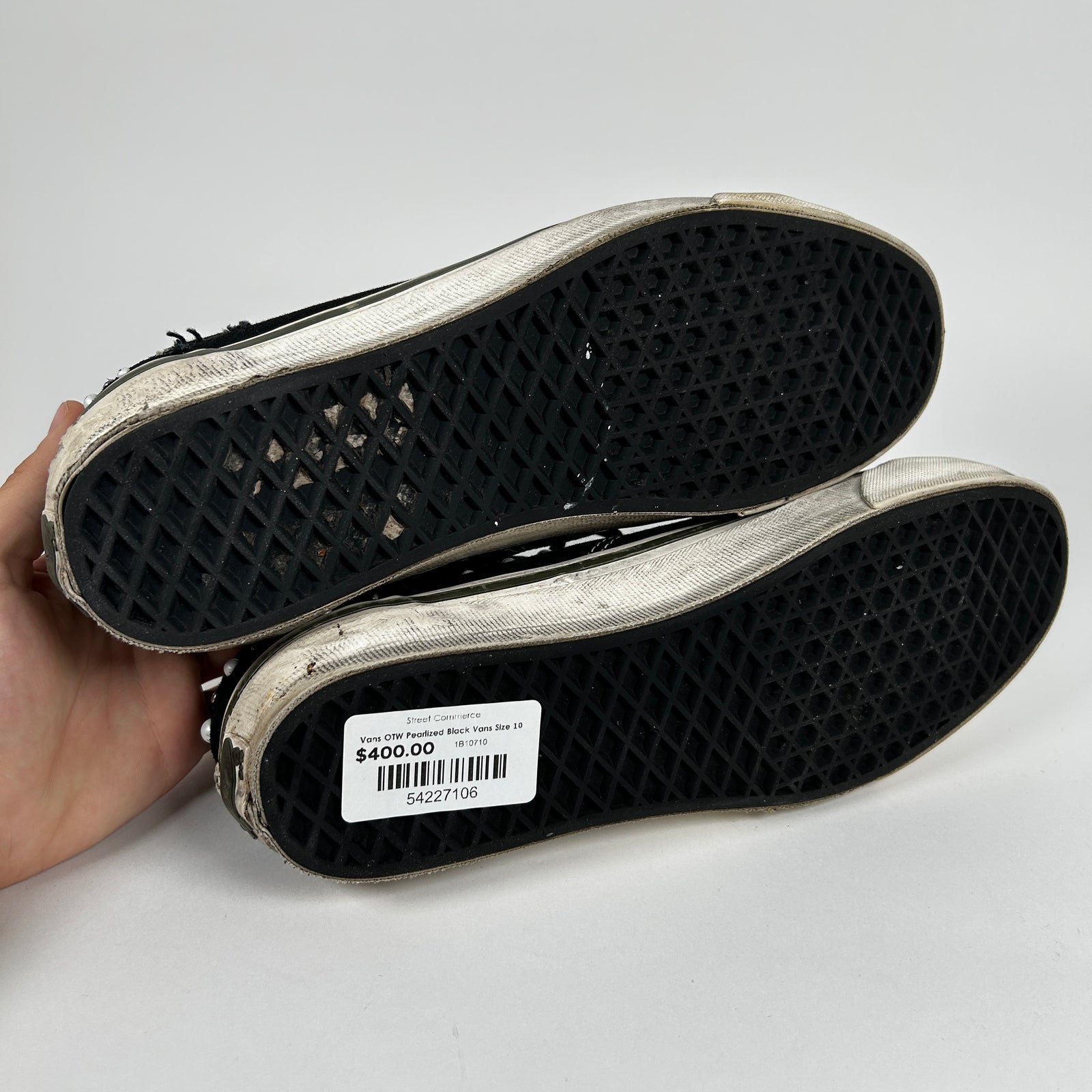 Vans OTW Skool 36 Pearlized Black Vans Size 10