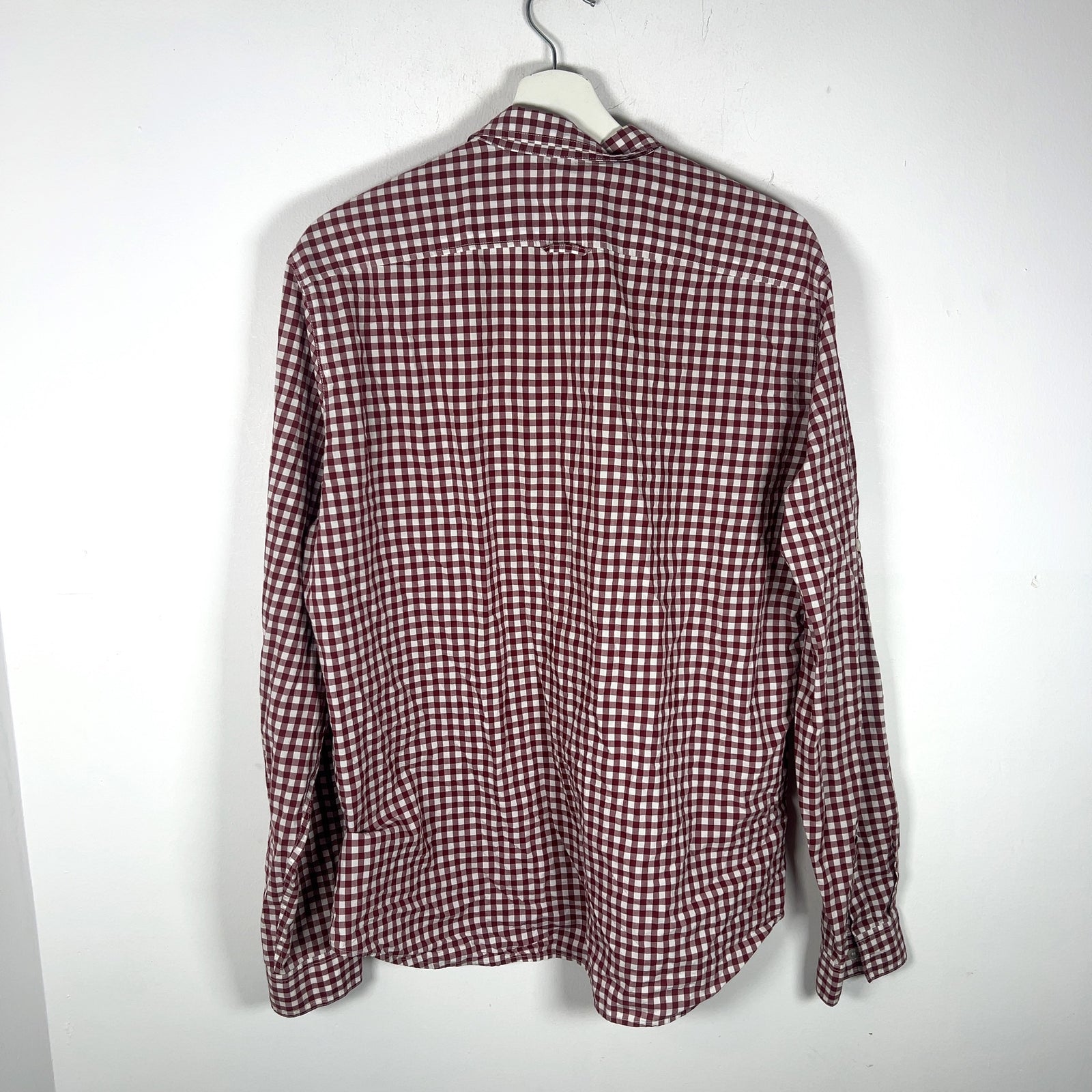 Burberry Gingham Button Up Shirt