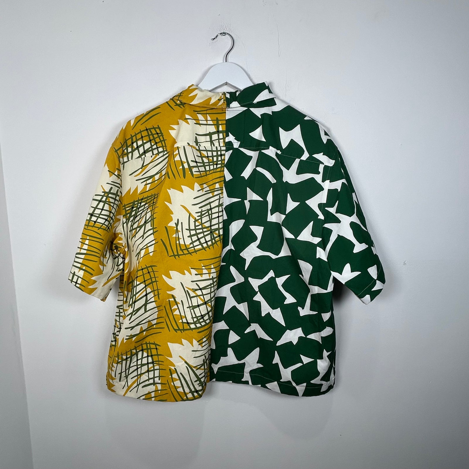 Prada Green/Yellow Half Match Size XL
