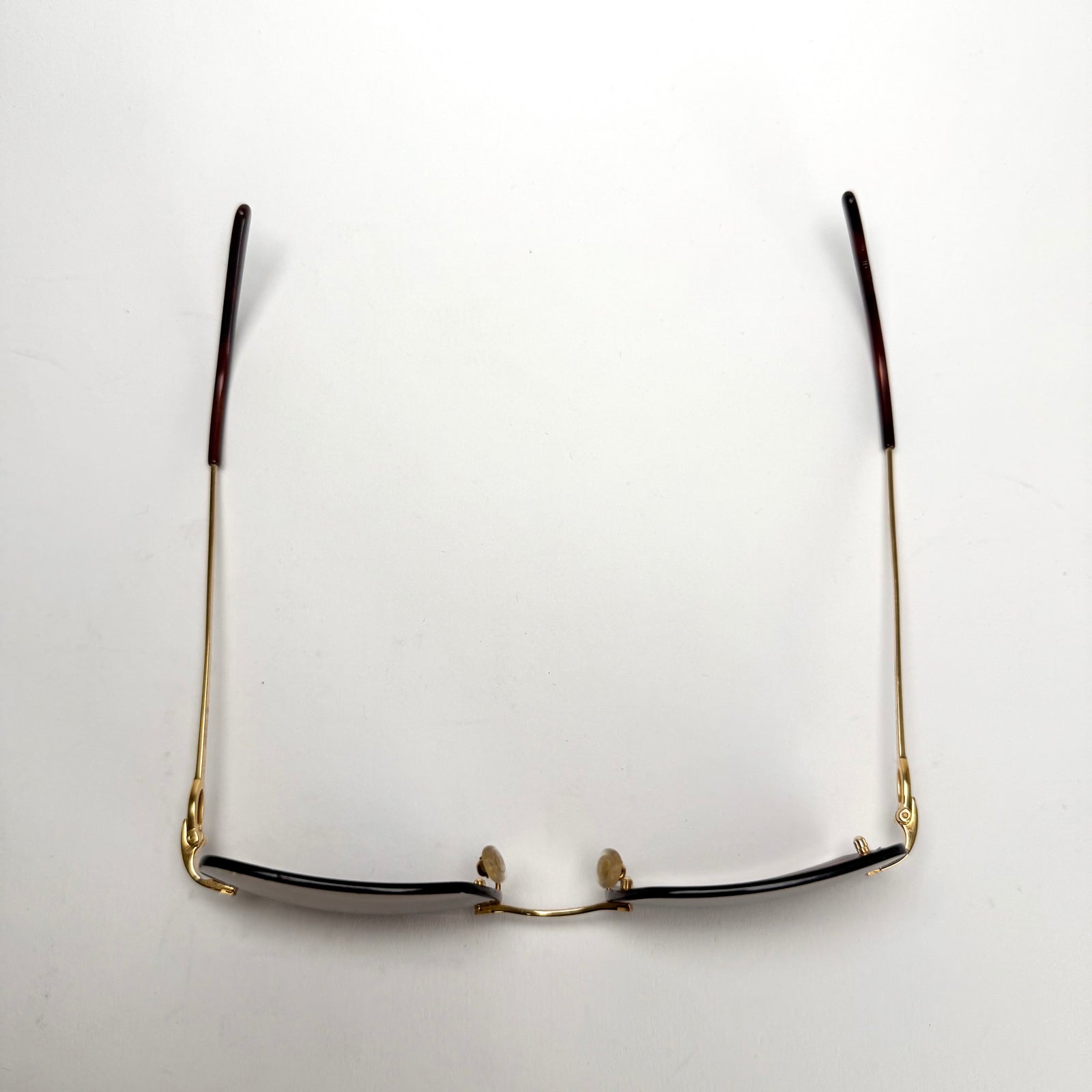 Cartier C Decor Ombre Lense Wire Frame Sunglasses