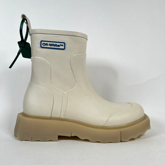 Off-White Rain Boots Size 13